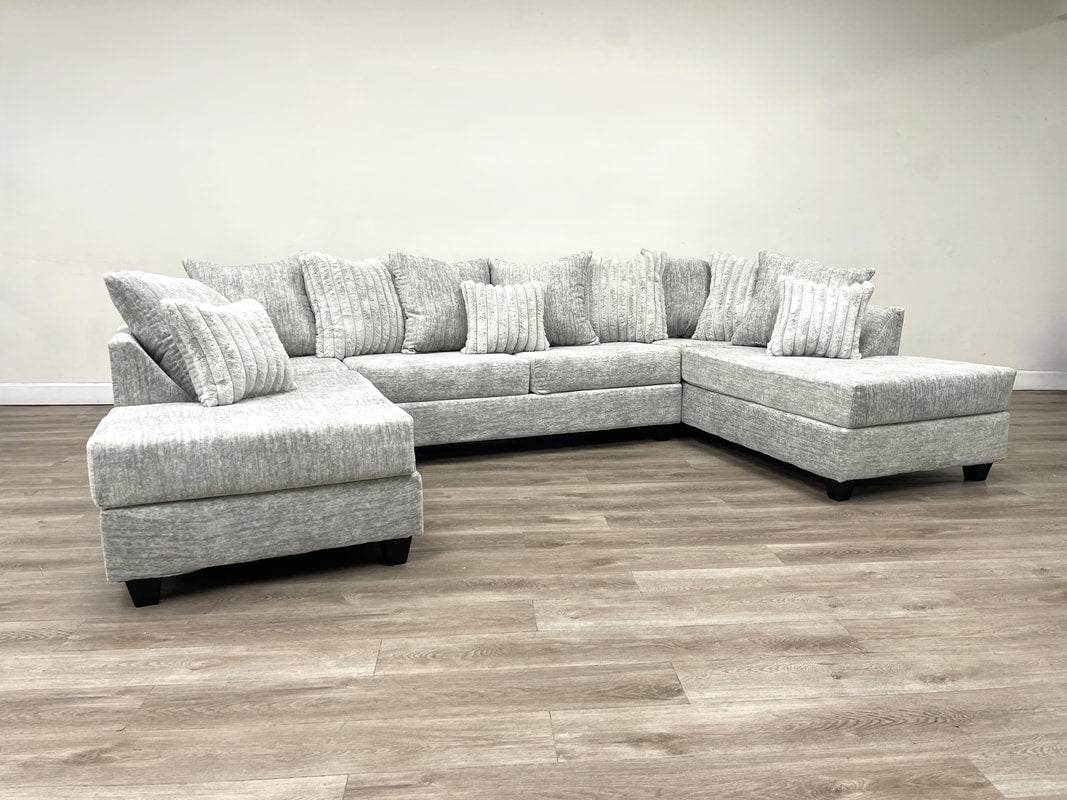 411 Double Chaise Sectional — 3 Colorways