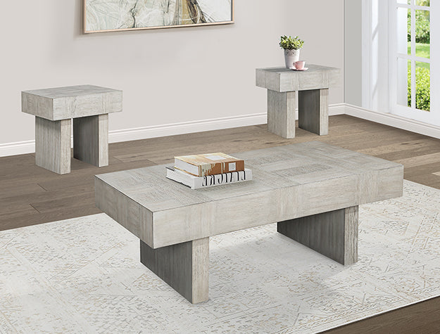 Crawley Wood Cocktail Table Group — Coffee & End Tables
