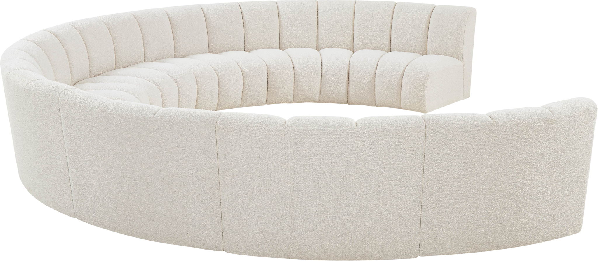 Infinity - 9 Piece Boucle Modular Sectional