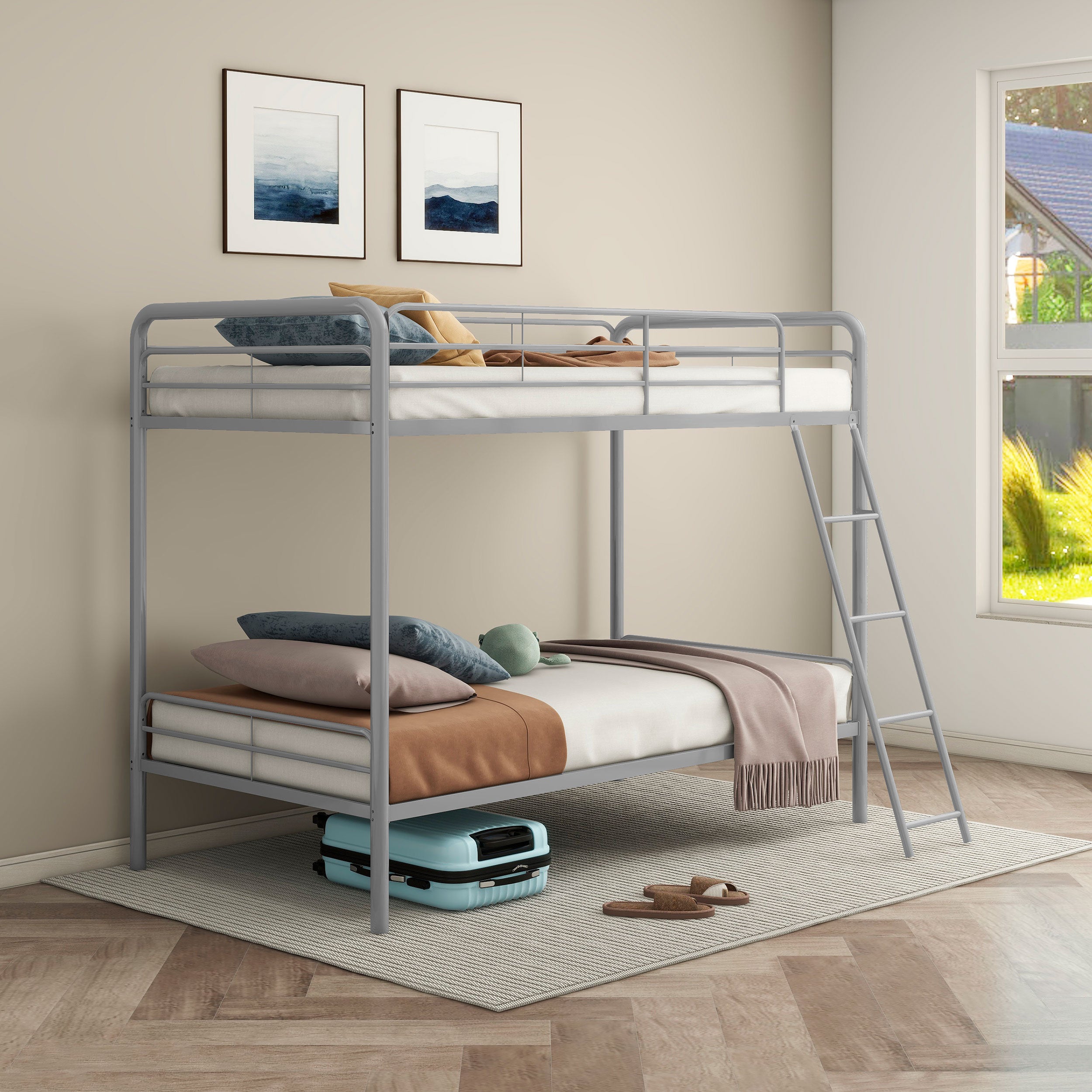 Carson Metal Bunk Bed Glossy