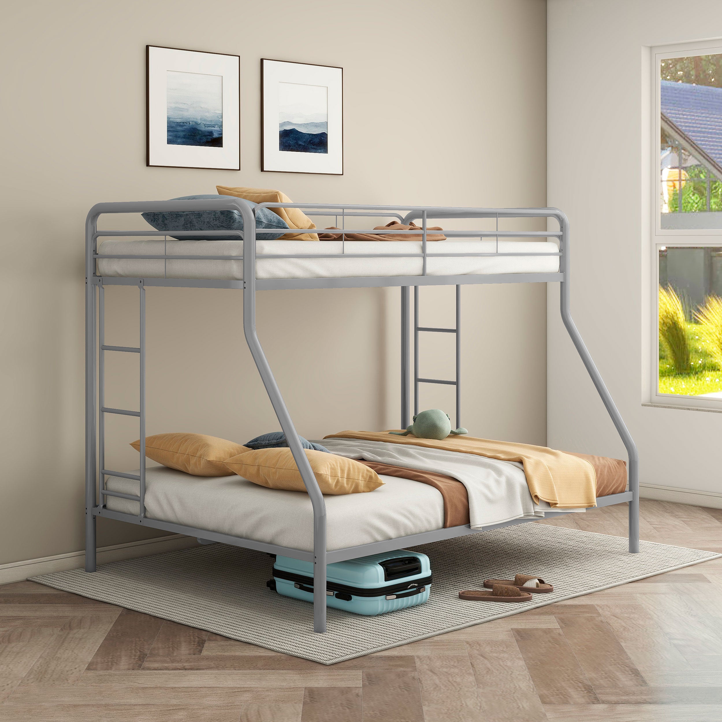 Carson Metal Bunk Bed Glossy