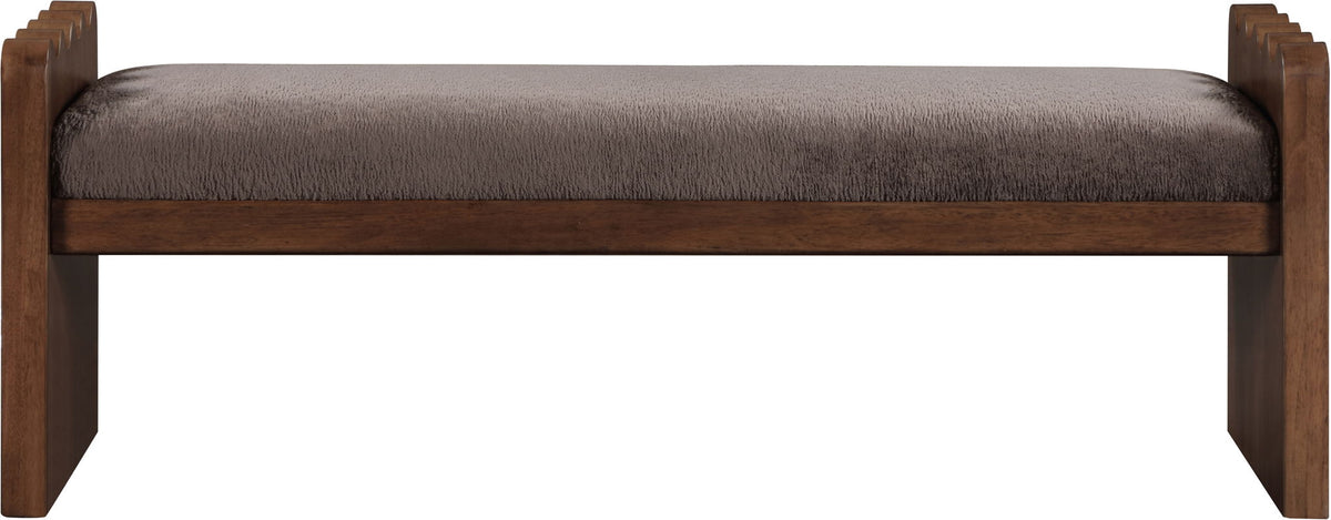 Sonia - Bench with Brown Base