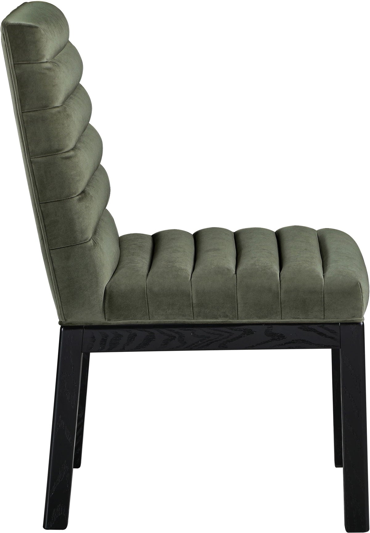 Evelyn - Dining Chair with Black Legs