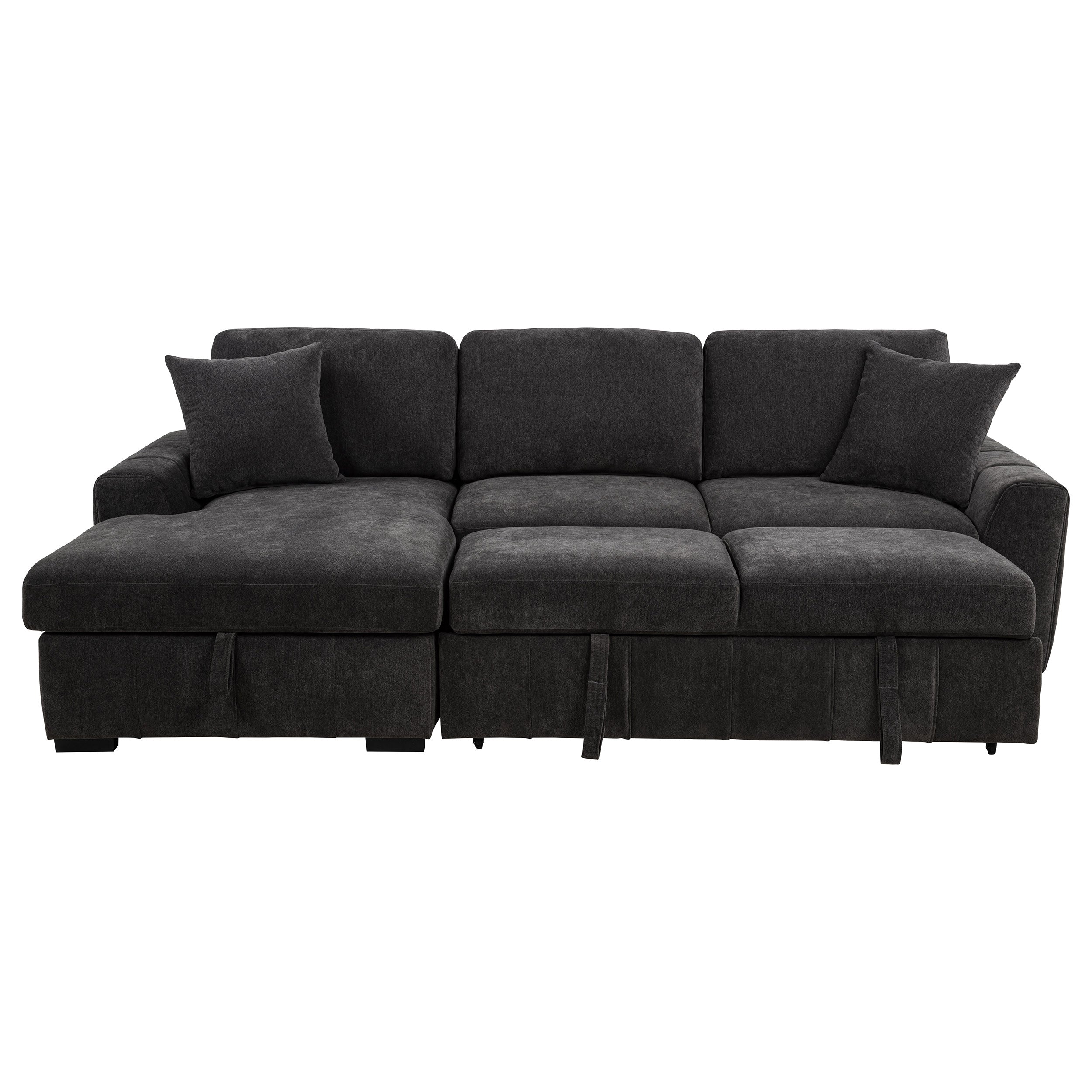 Pastrana Upholstered Sleeper Sectional Sofa RAF Chaise