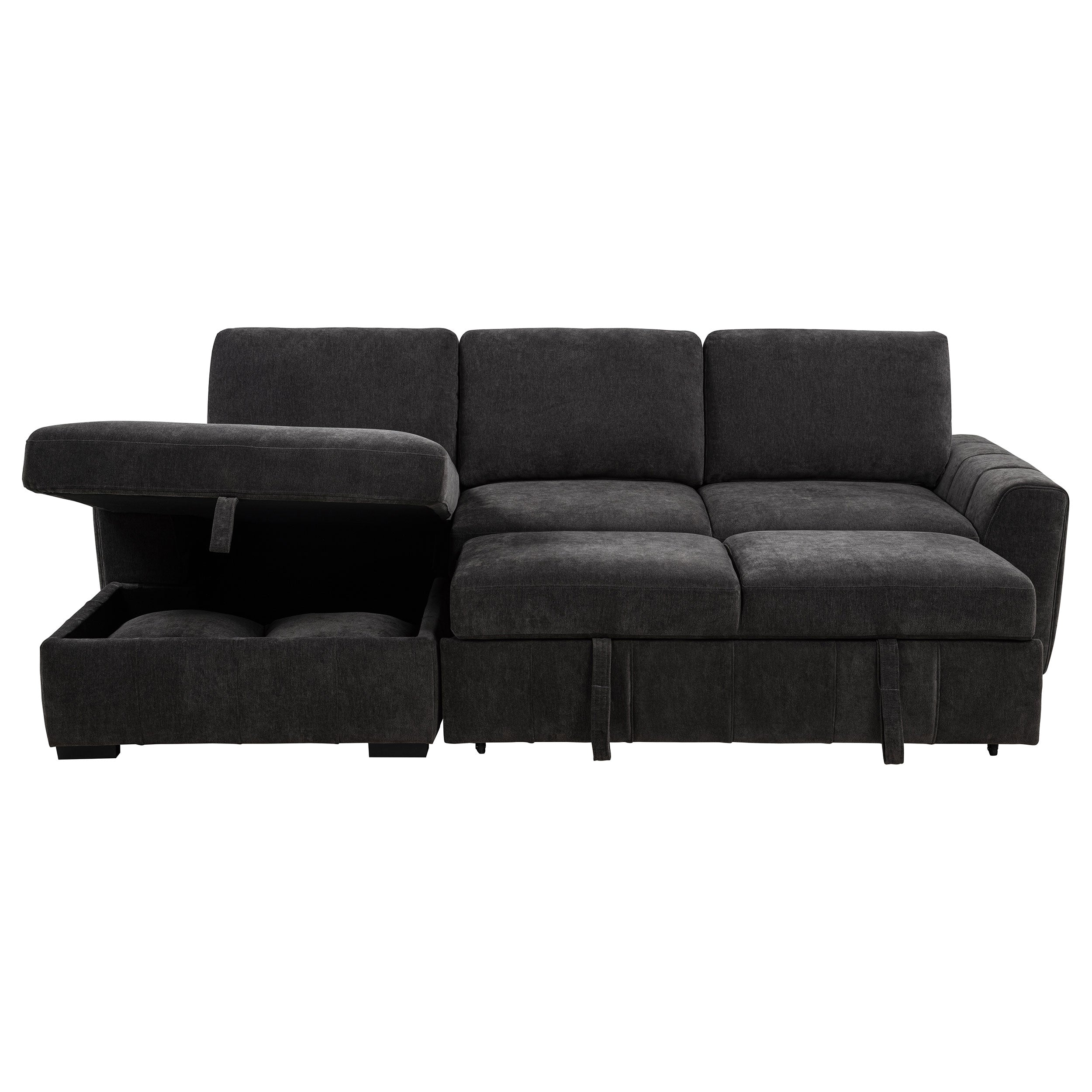 Pastrana Upholstered Sleeper Sectional Sofa RAF Chaise