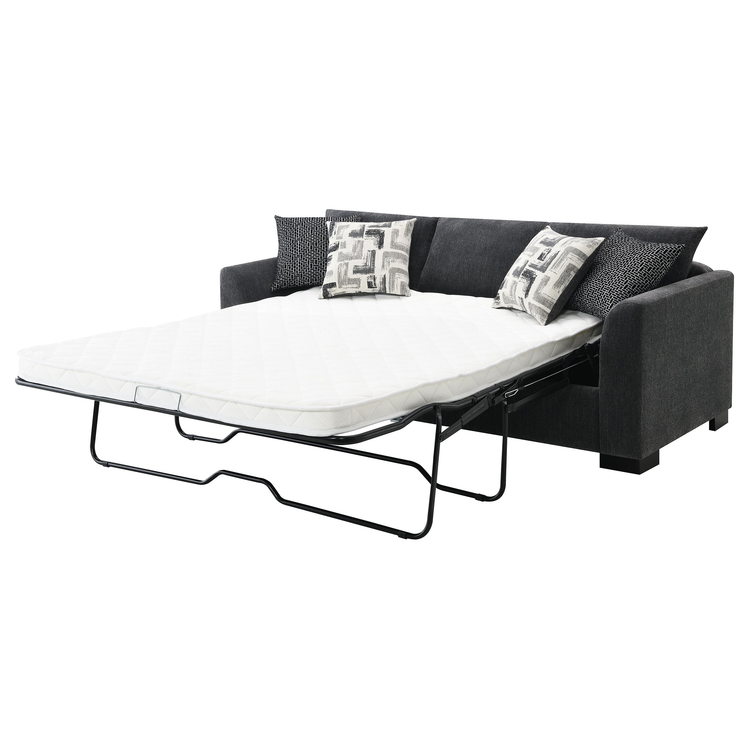 Storey Upholstered Sleeper Sectional Chaise Sofa