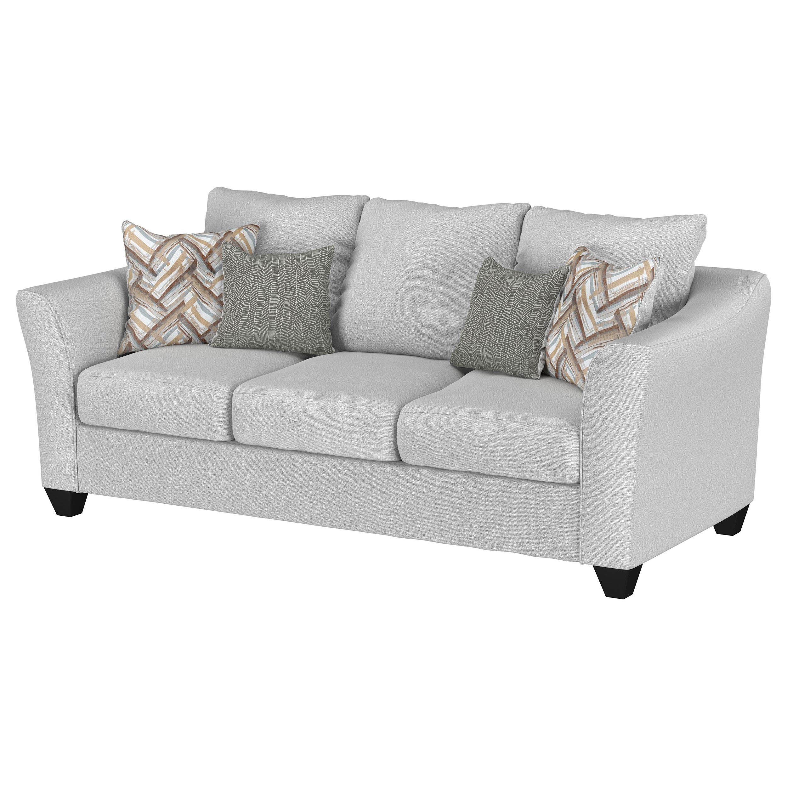 Salizar Upholstered Flared Arm Sofa
