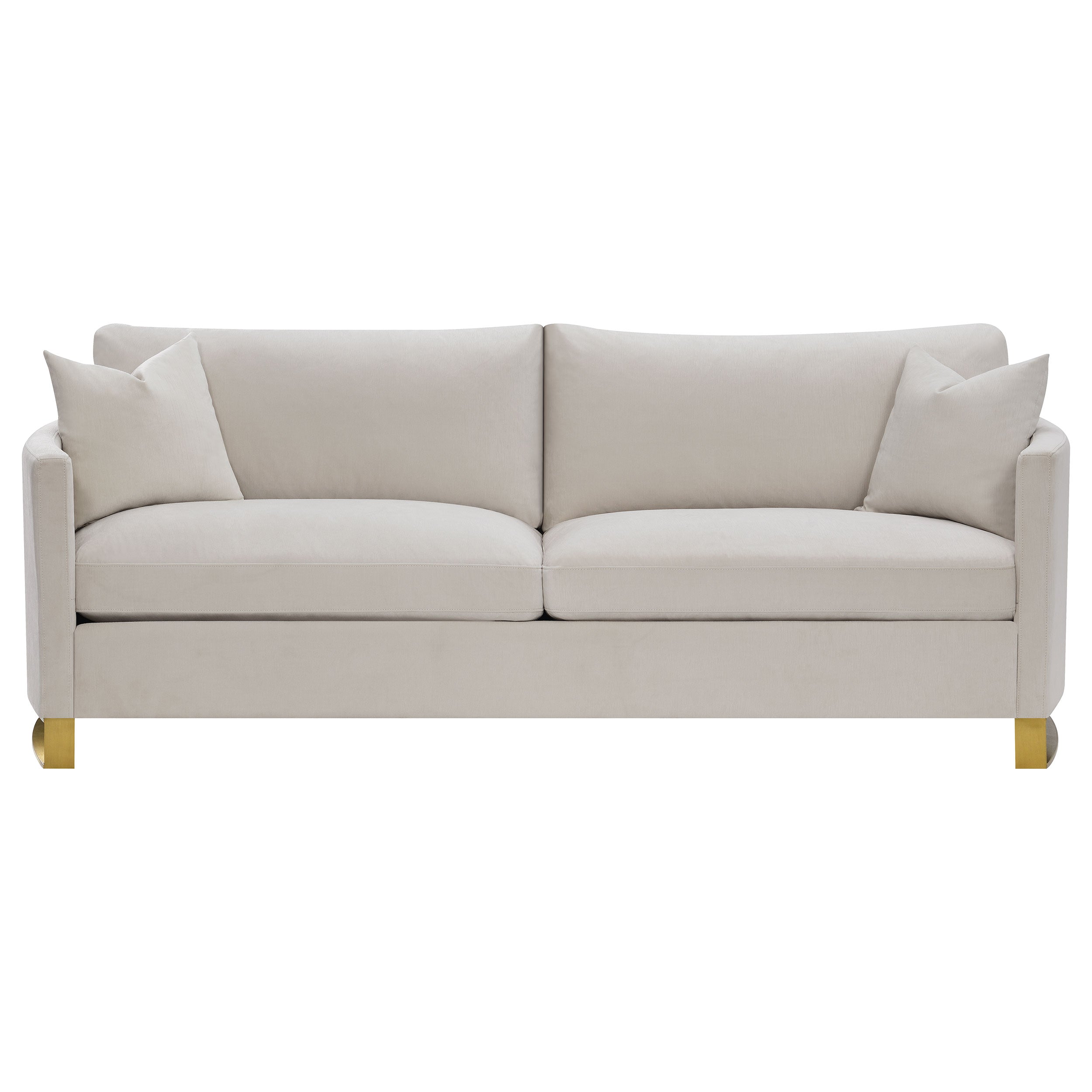 Corliss Velvet Upholstered Sofa Set