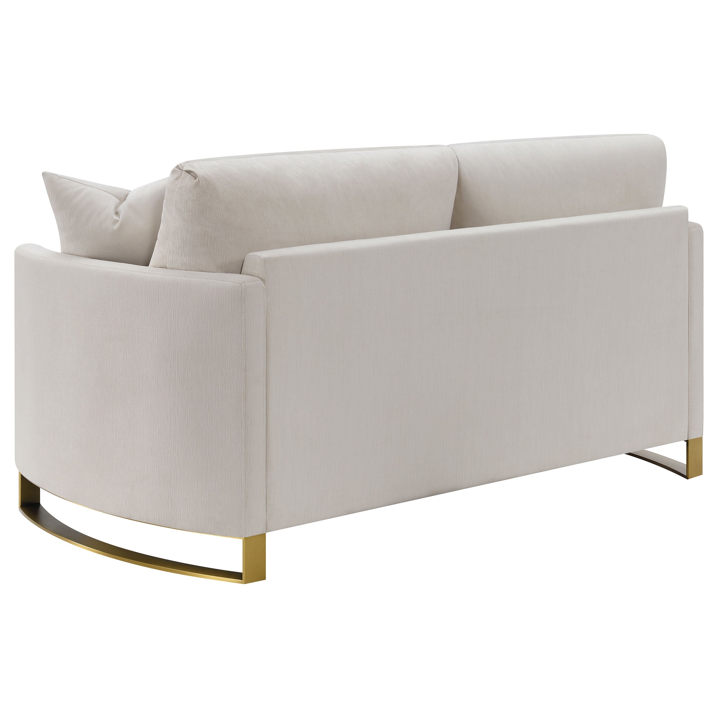 Corliss Velvet Upholstered Sofa Set