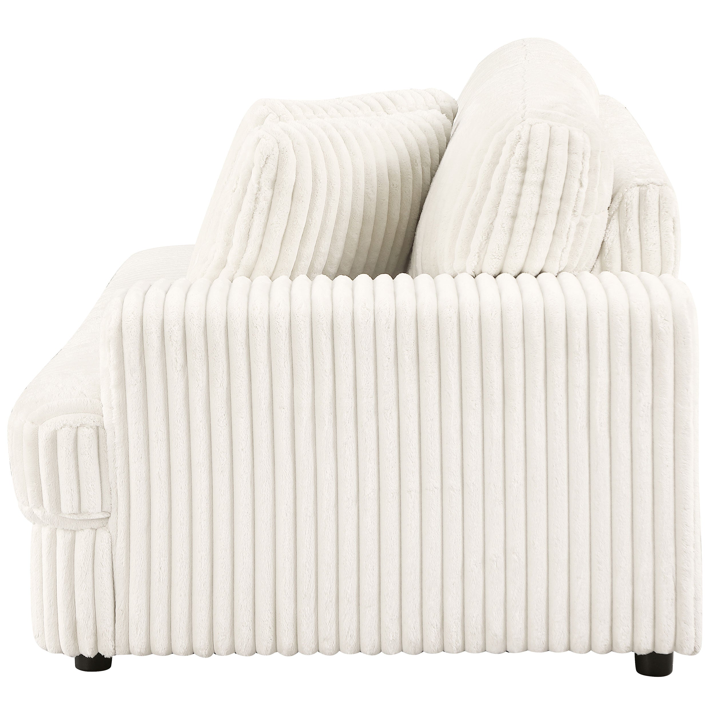 Emberson Upholstered Sectional Ivory