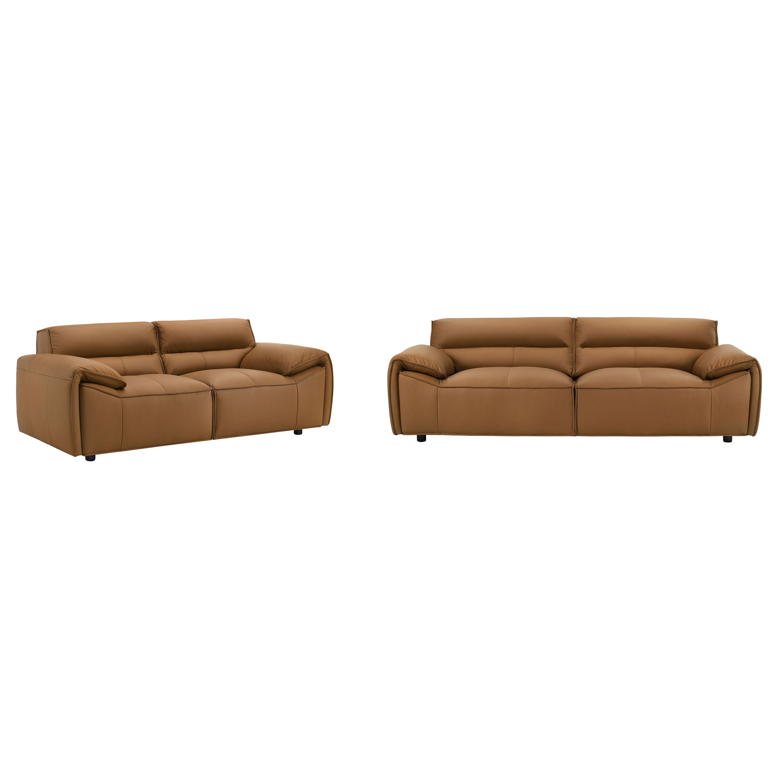 Buxton Leather Upholstered Sofa Set