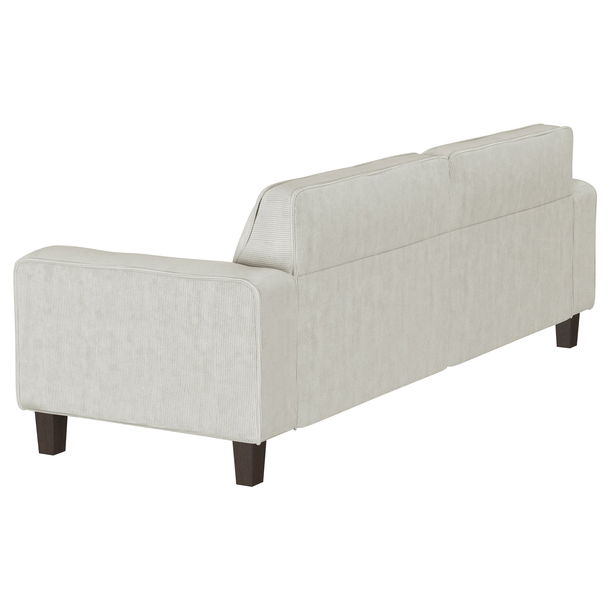 Deerhurst Upholstered Track Arm Sofa Set Greige