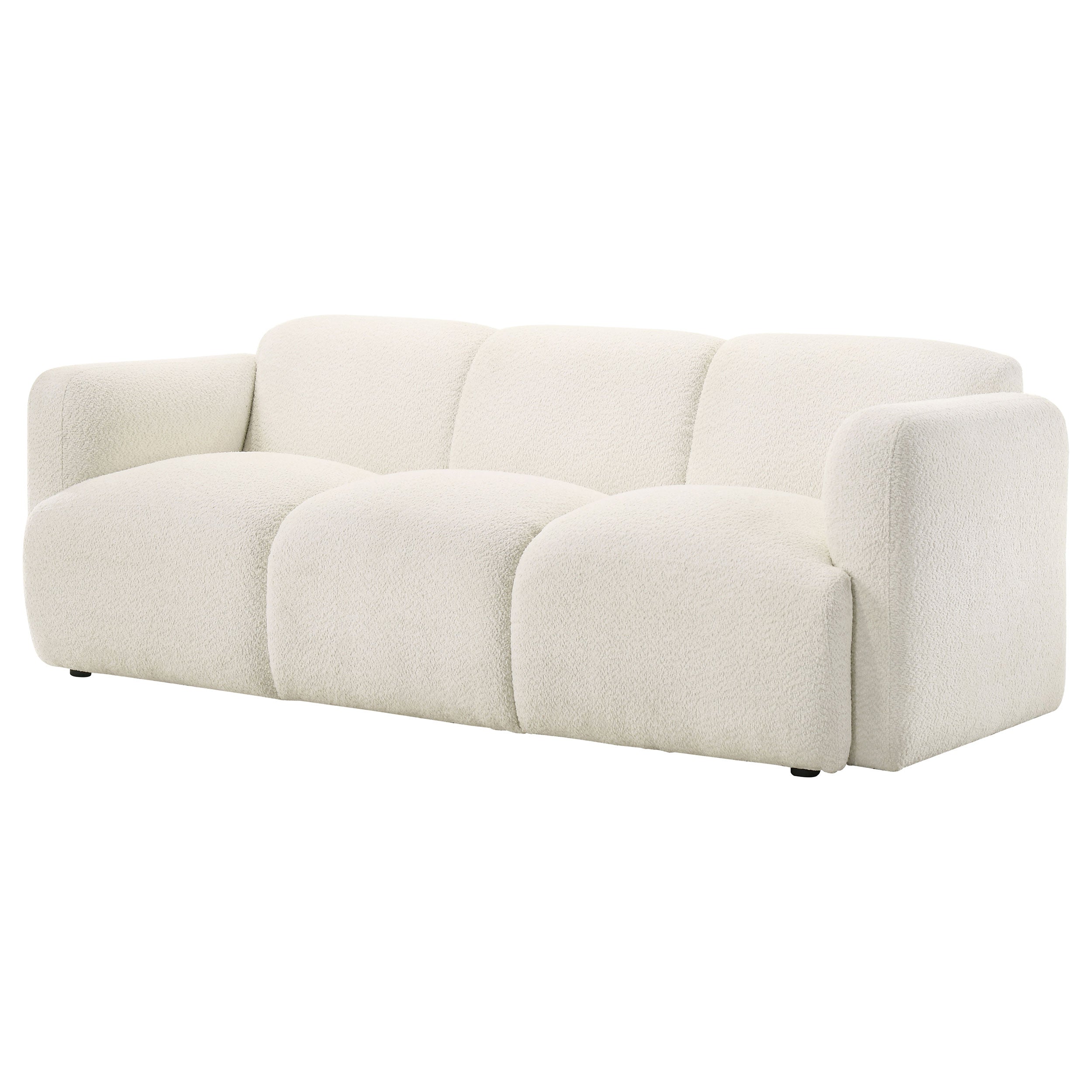 Dorset Fabric Upholstered Round Track Arm Sofa