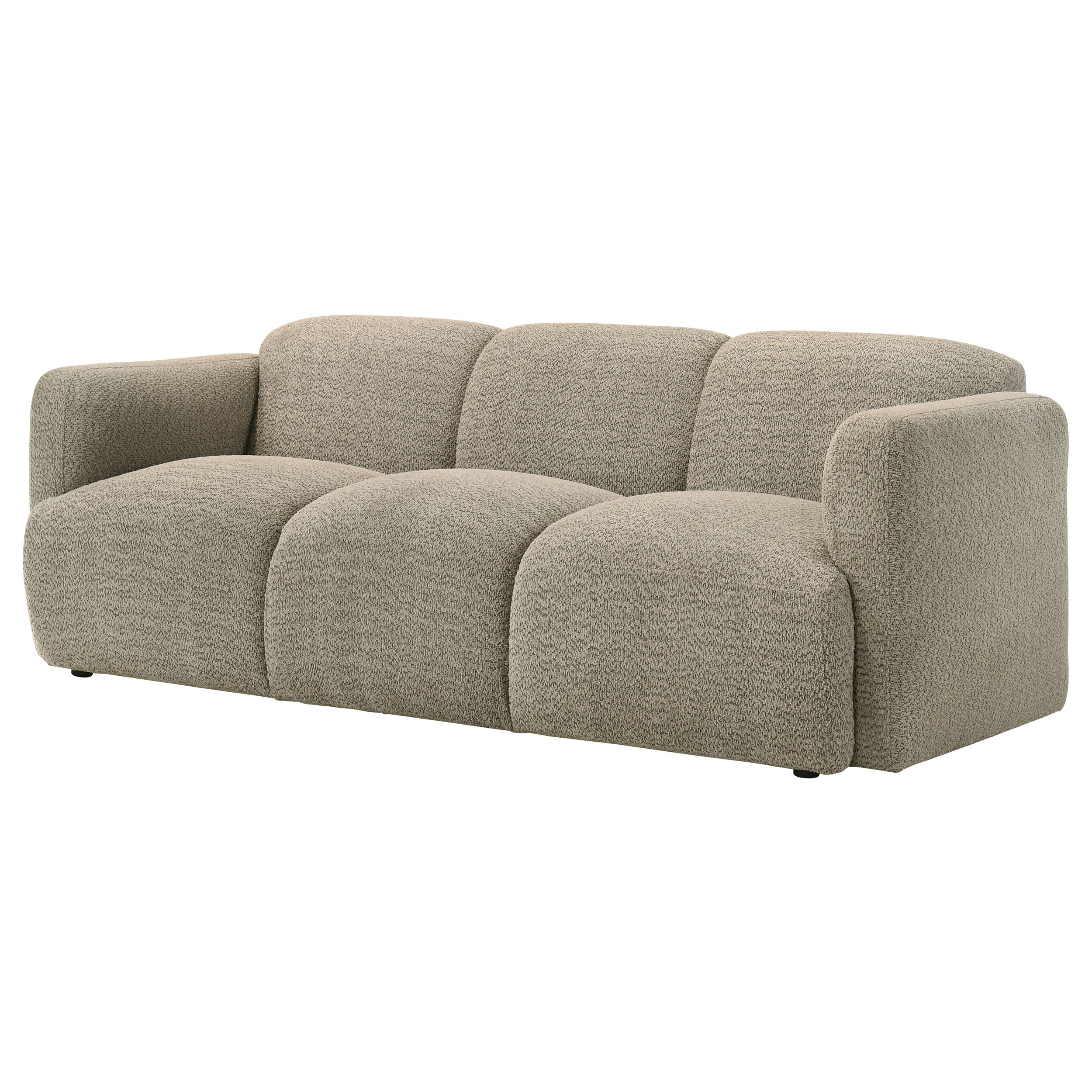 Dorset Fabric Upholstered Round Track Arm Sofa