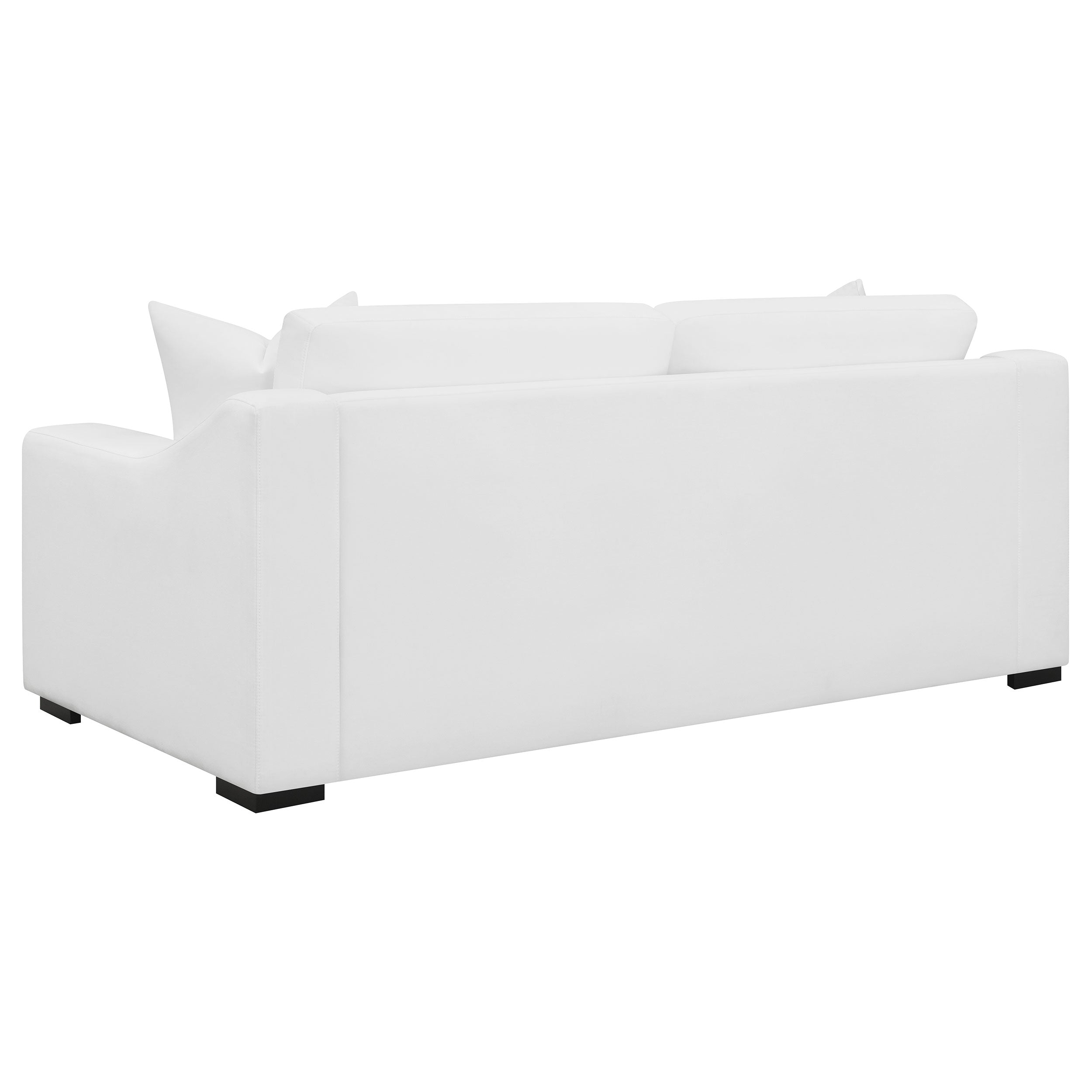 Ashlyn Upholstered Sloped Arm Sofa Set