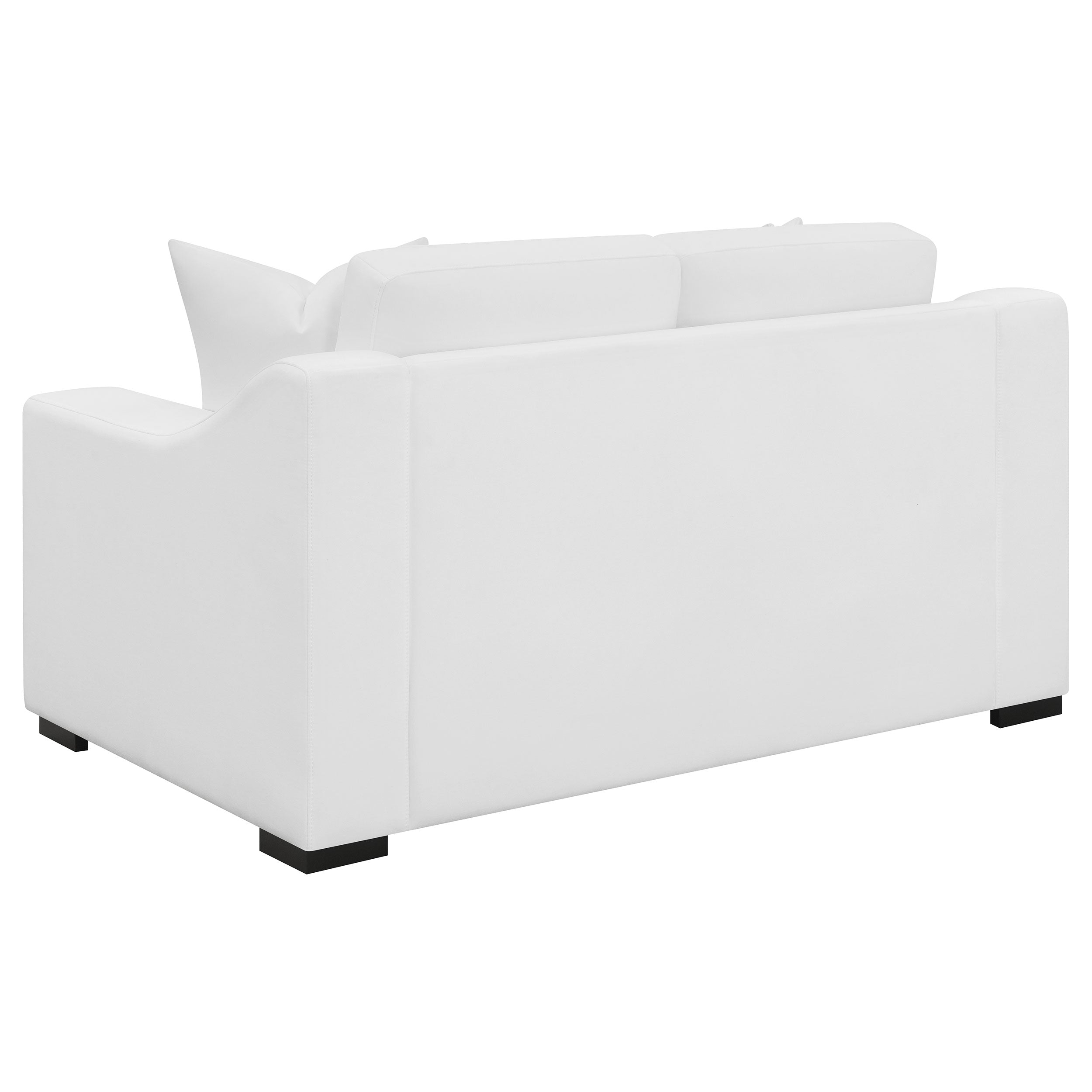 Ashlyn Upholstered Sloped Arm Sofa Set