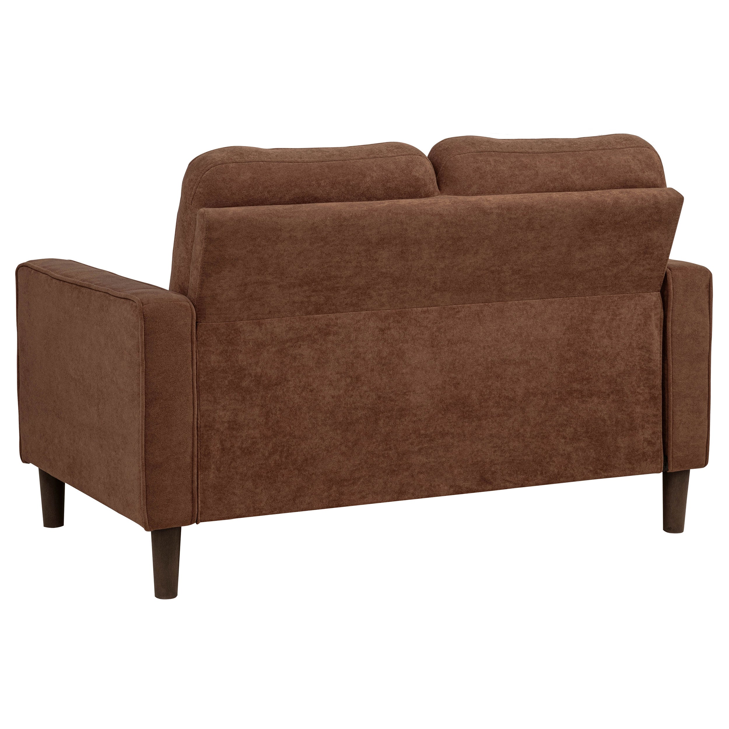Bowen II Fabric Upholstered Track Arm Sofa Set