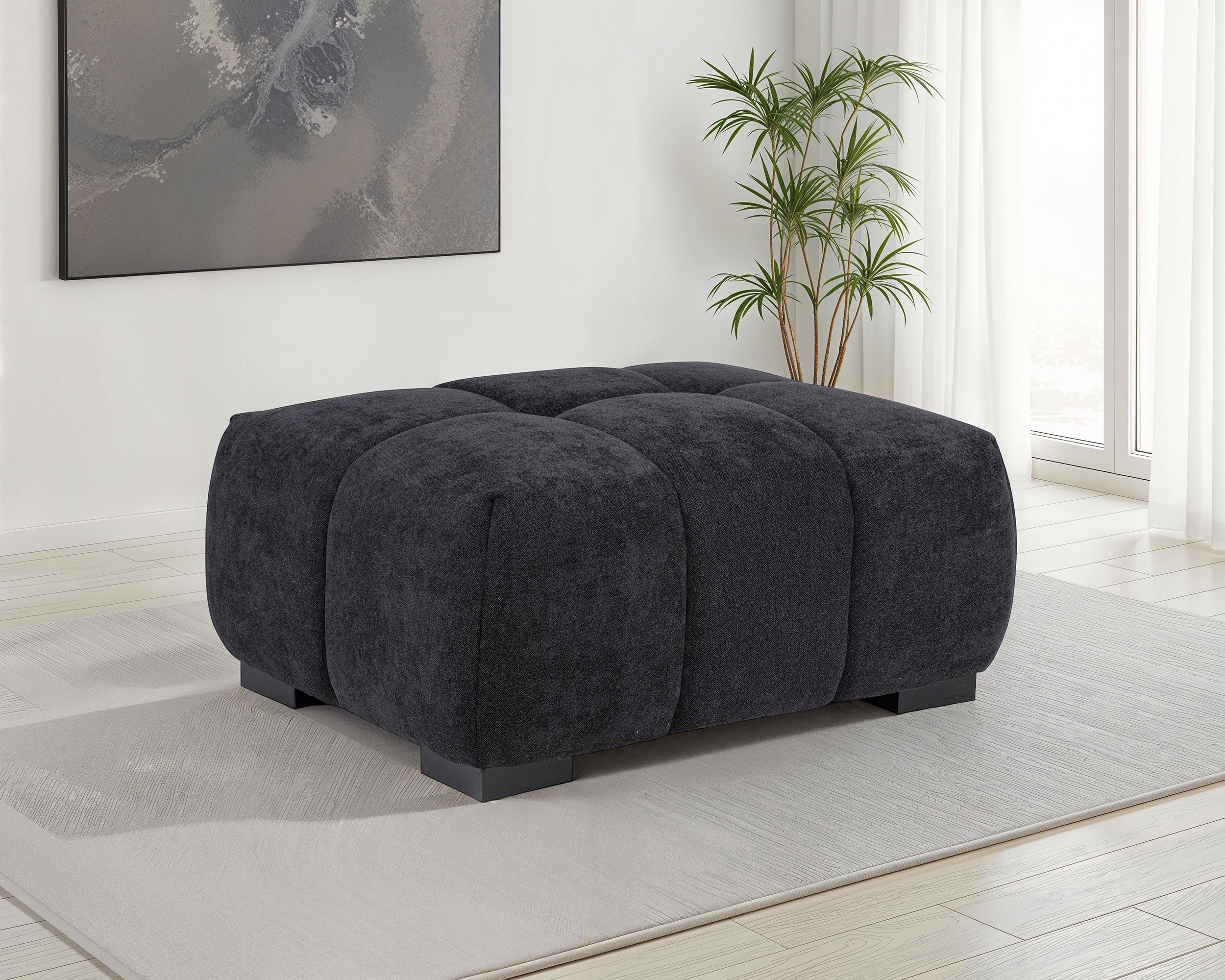 Octavia Upholstered Rectangular Ottoman