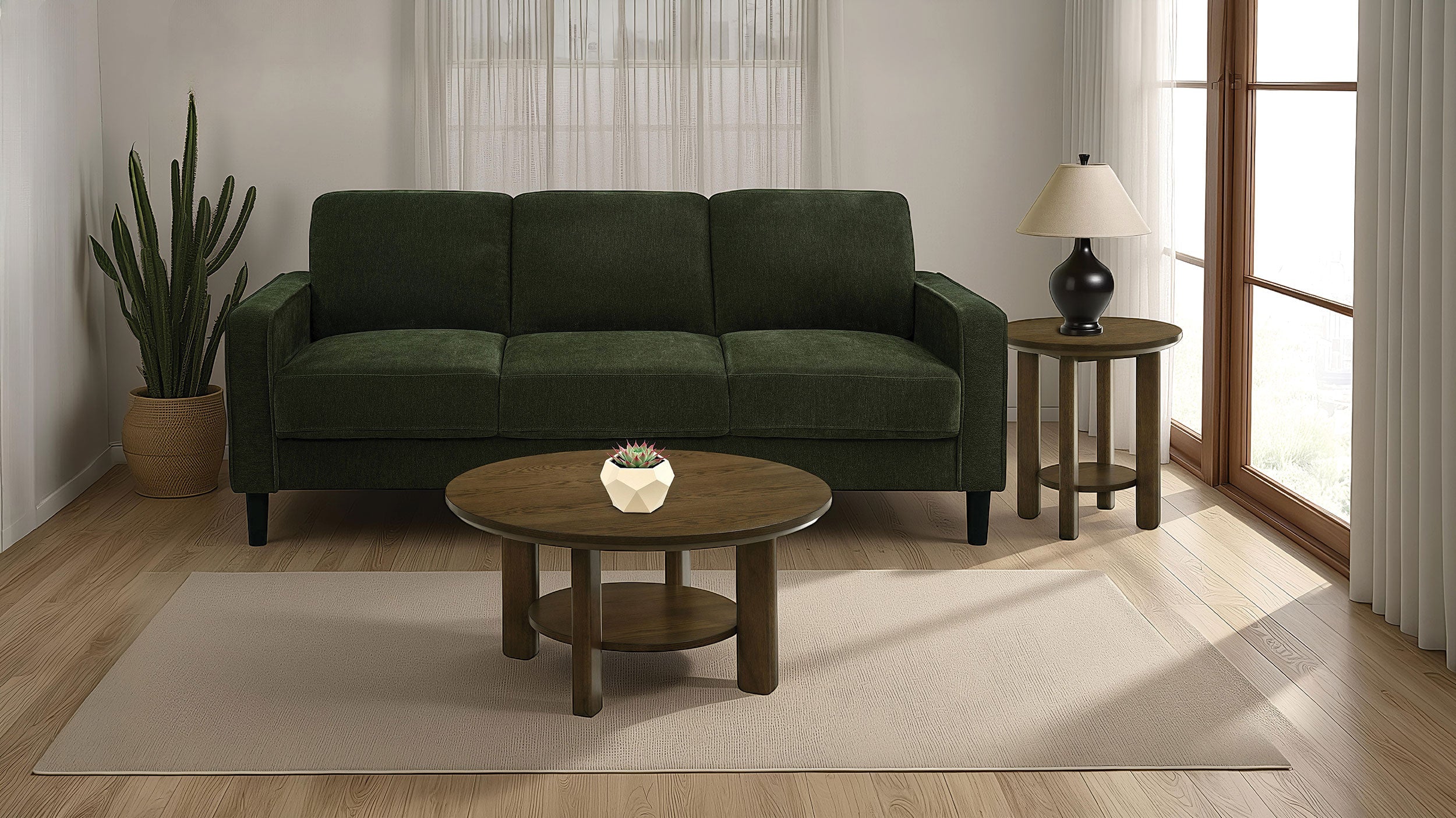 Ruth Upholstered Track Arm Sofa