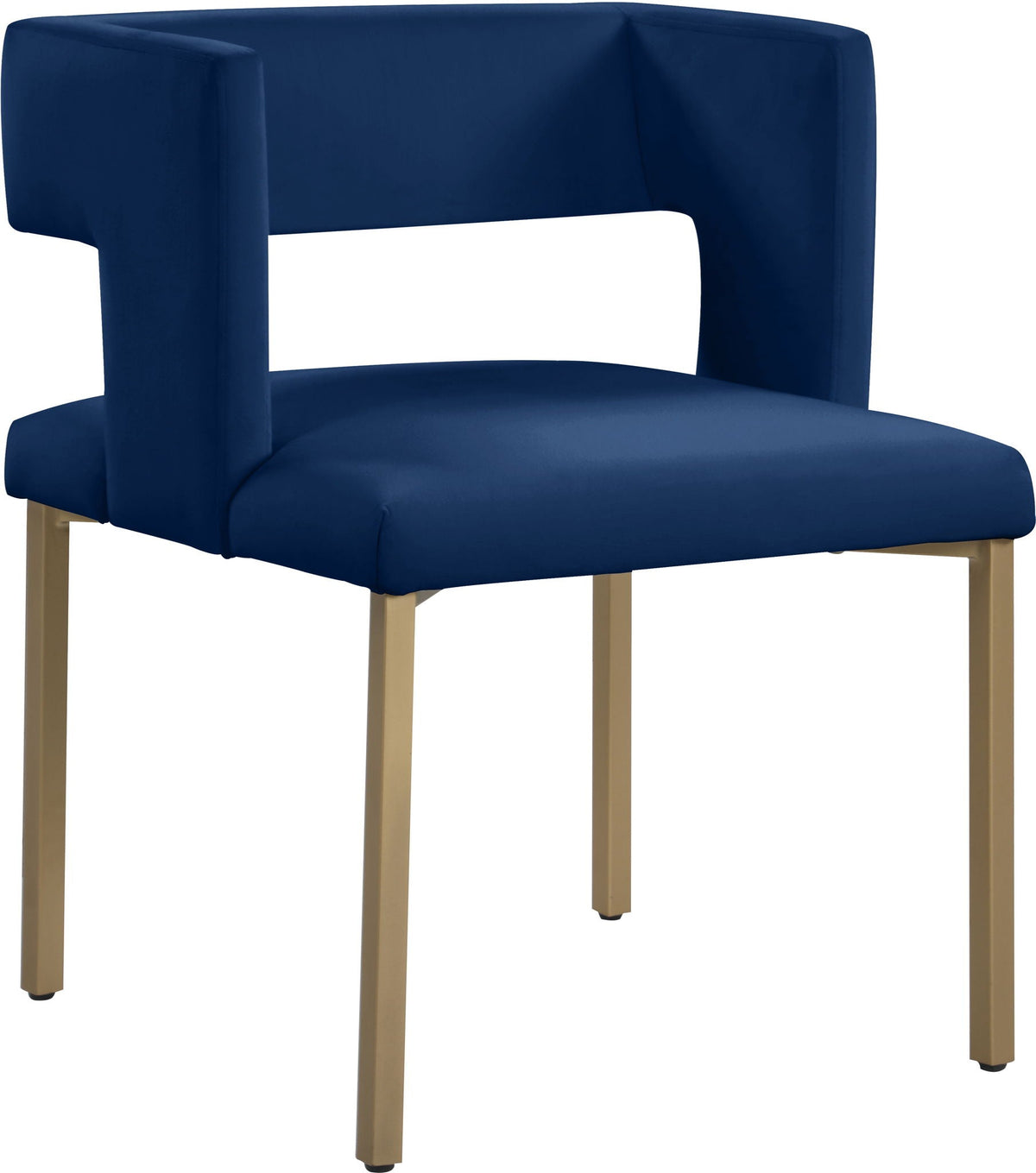 Caleb - Dining Chair (Set of 2) with Gold Legs