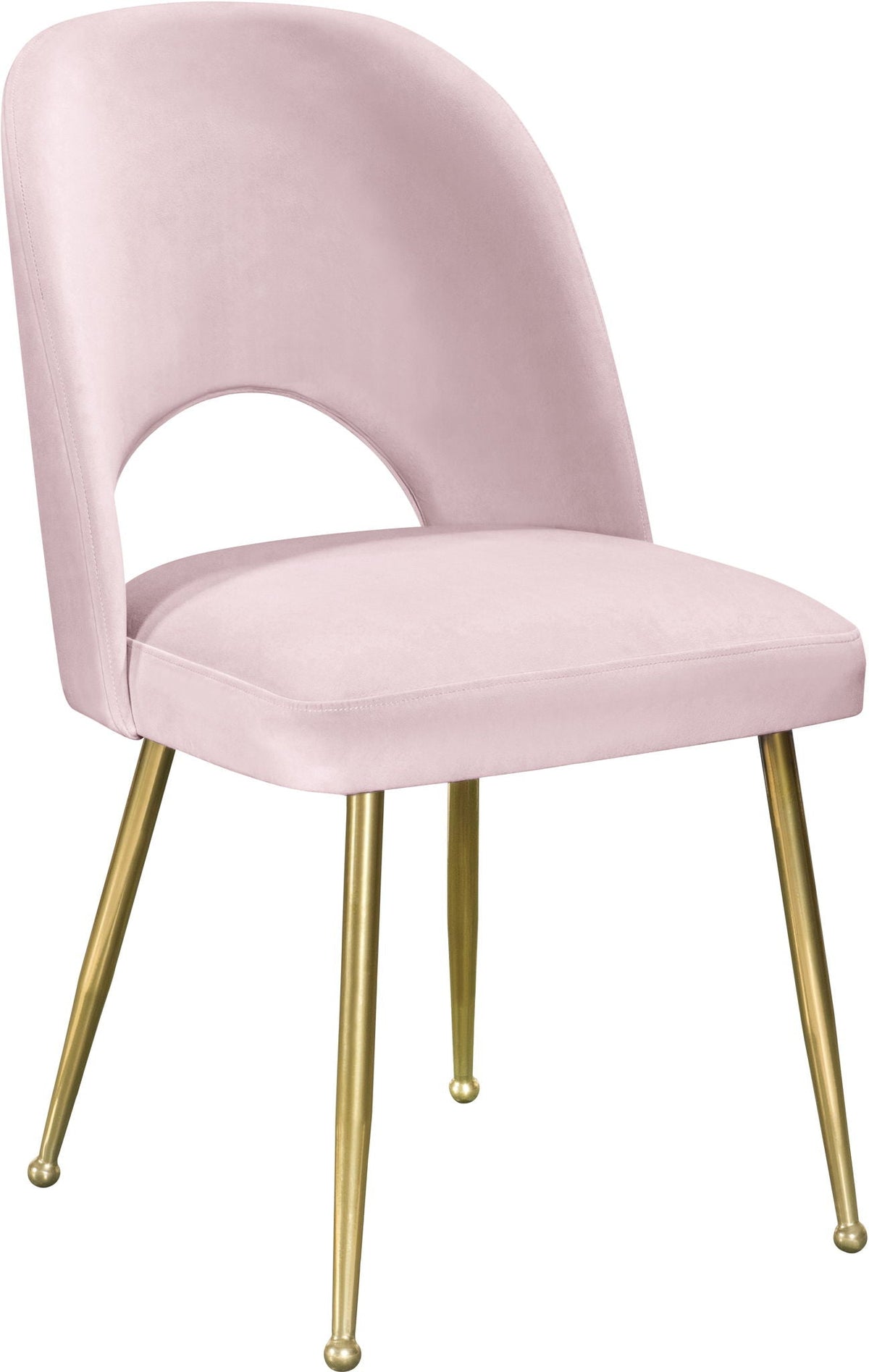 Logan - Dining Chair (Set of 2) with Gold Legs