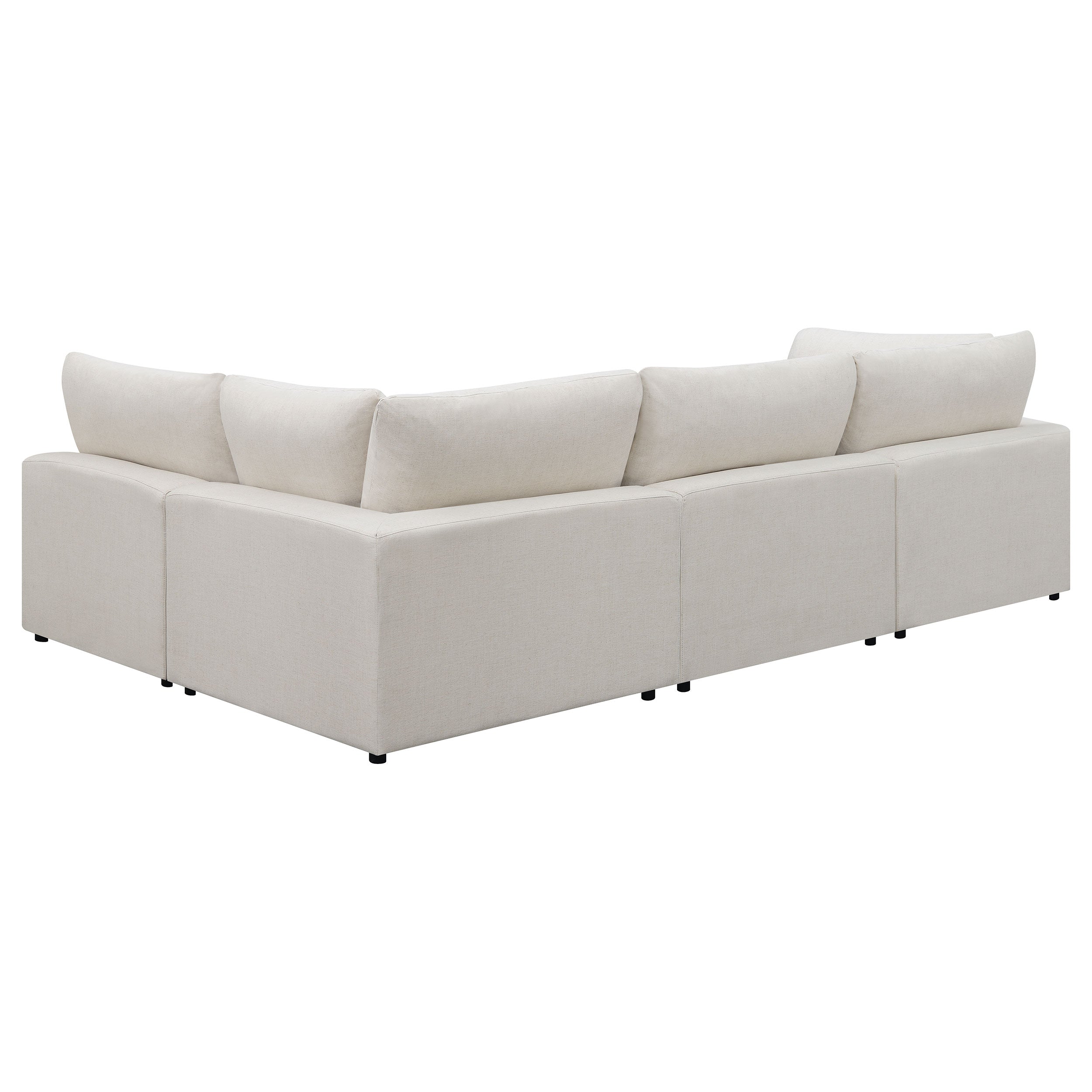 Serene Upholstered Modular Sectional Beige
