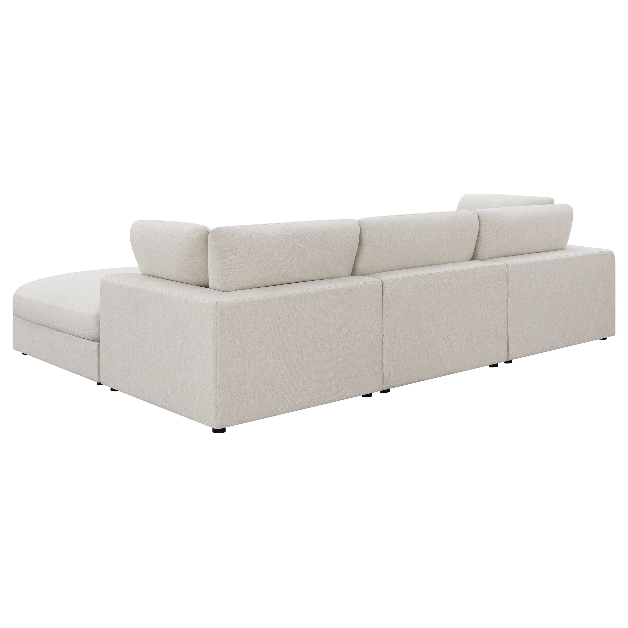 Serene Upholstered Modular Sectional Beige