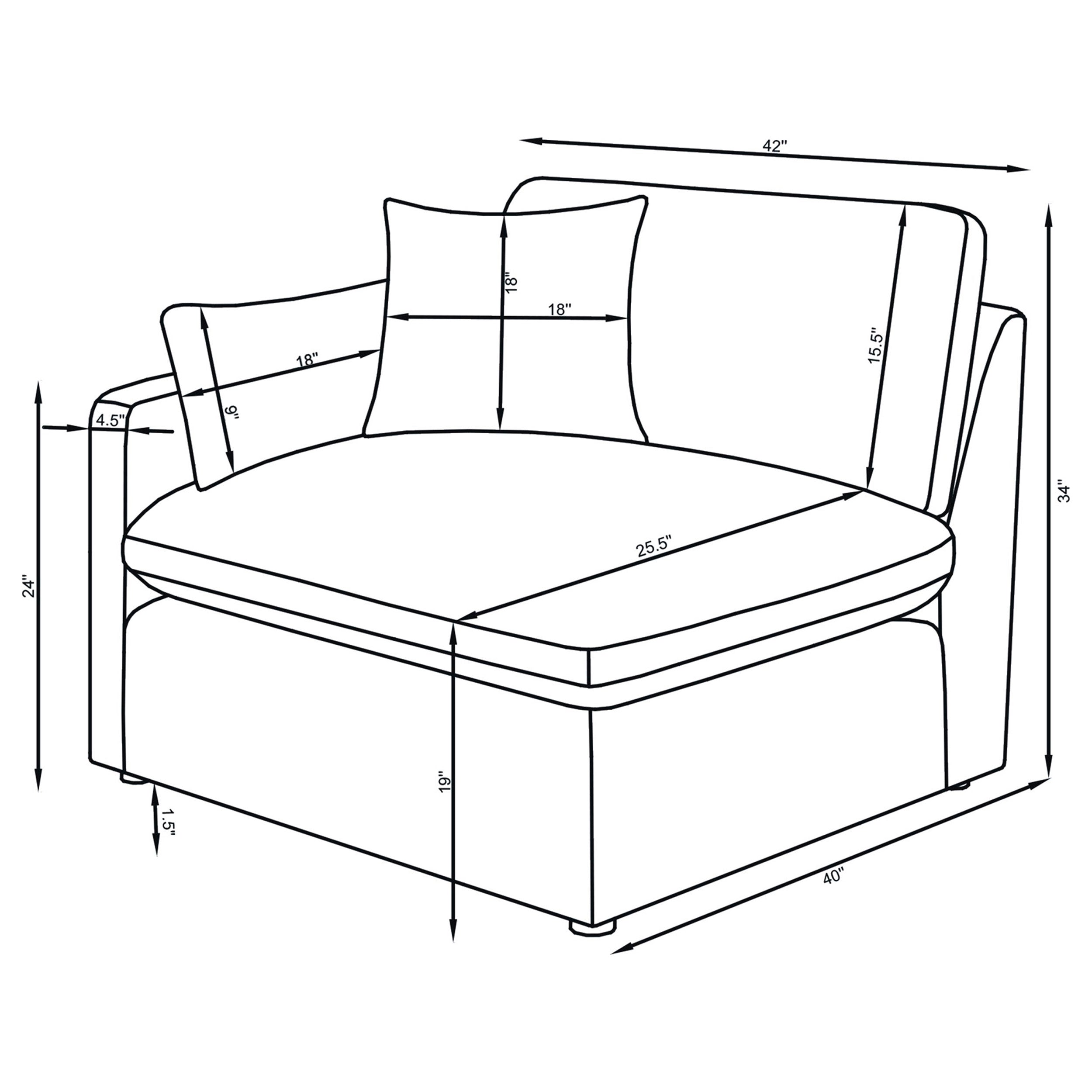 Hobson Upholstered Modular Sectional Sofa