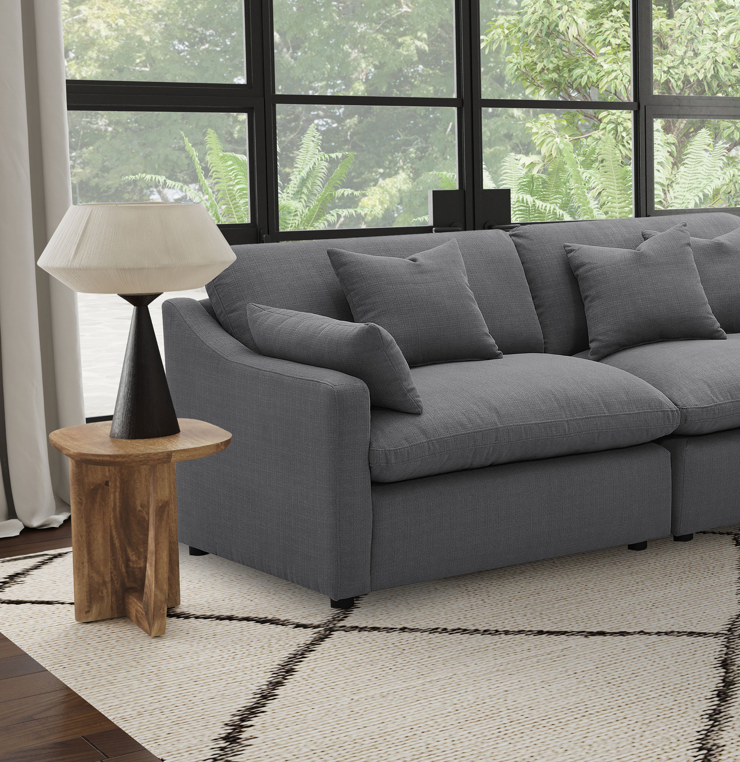 Hobson Upholstered Modular Sectional Sofa