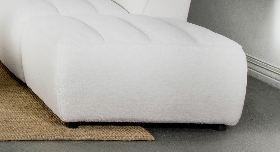 Sunny Square Upholstered Ottoman