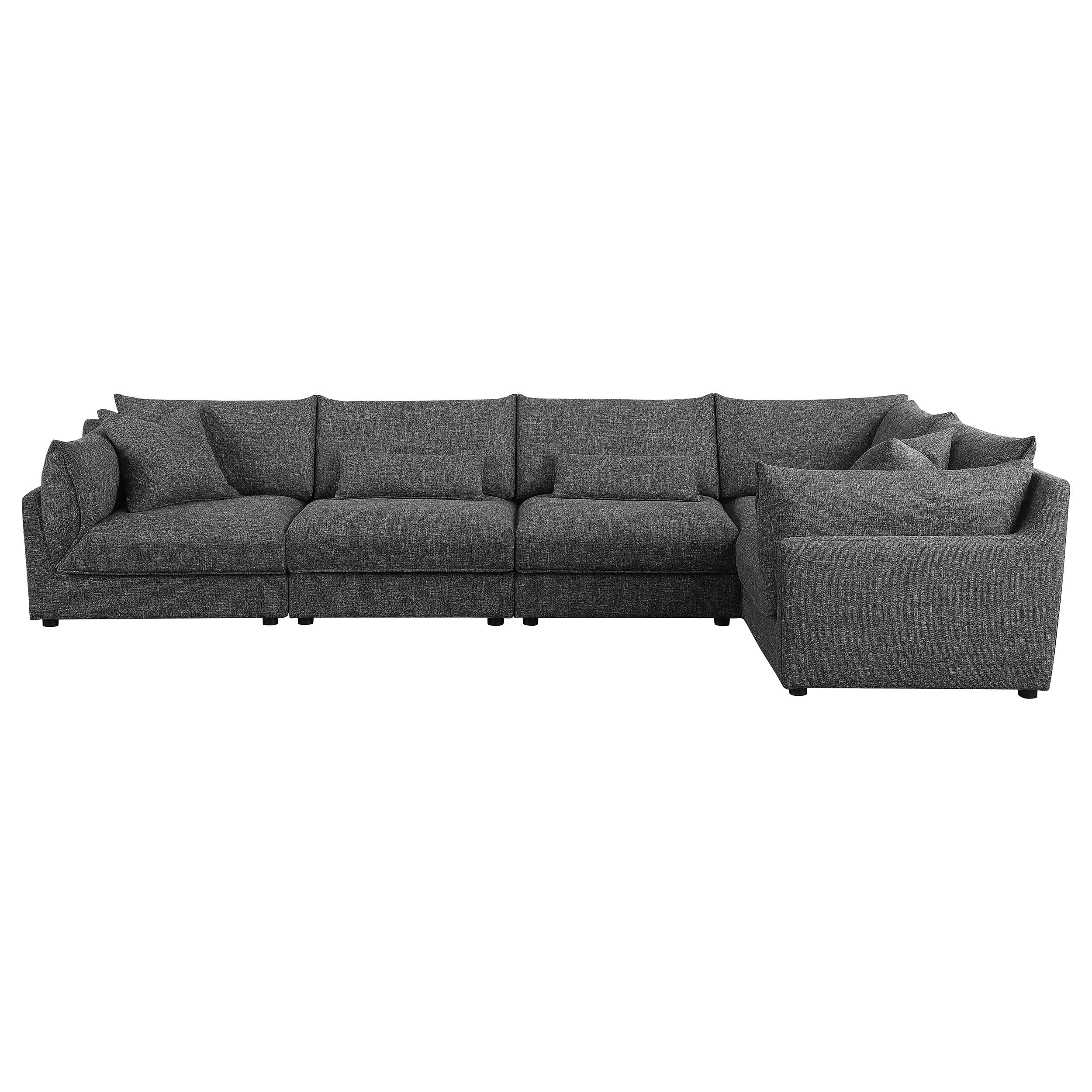 Sasha Upholstered Modular Sectional Barely