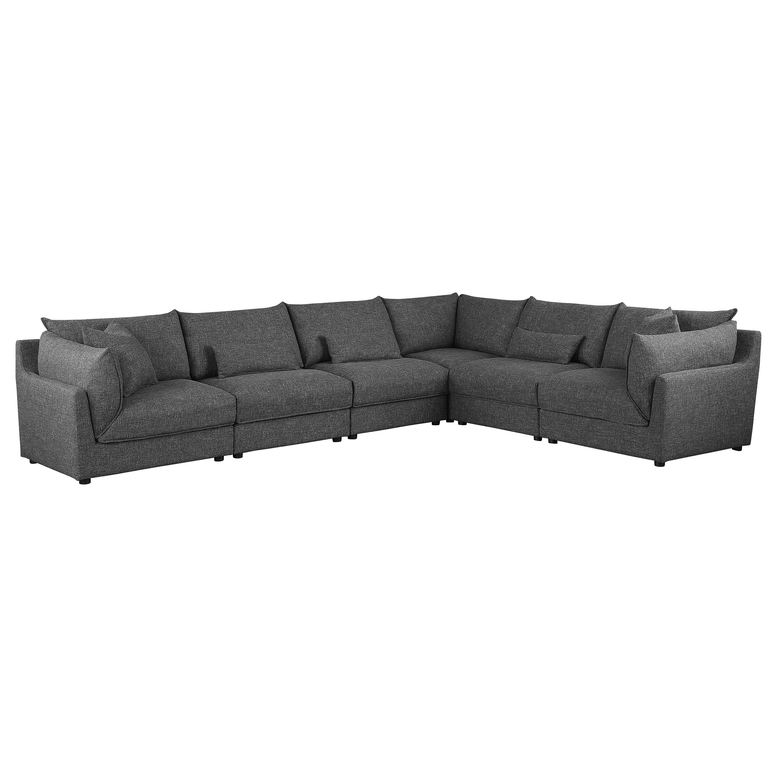 Sasha Upholstered Modular Sectional Barely