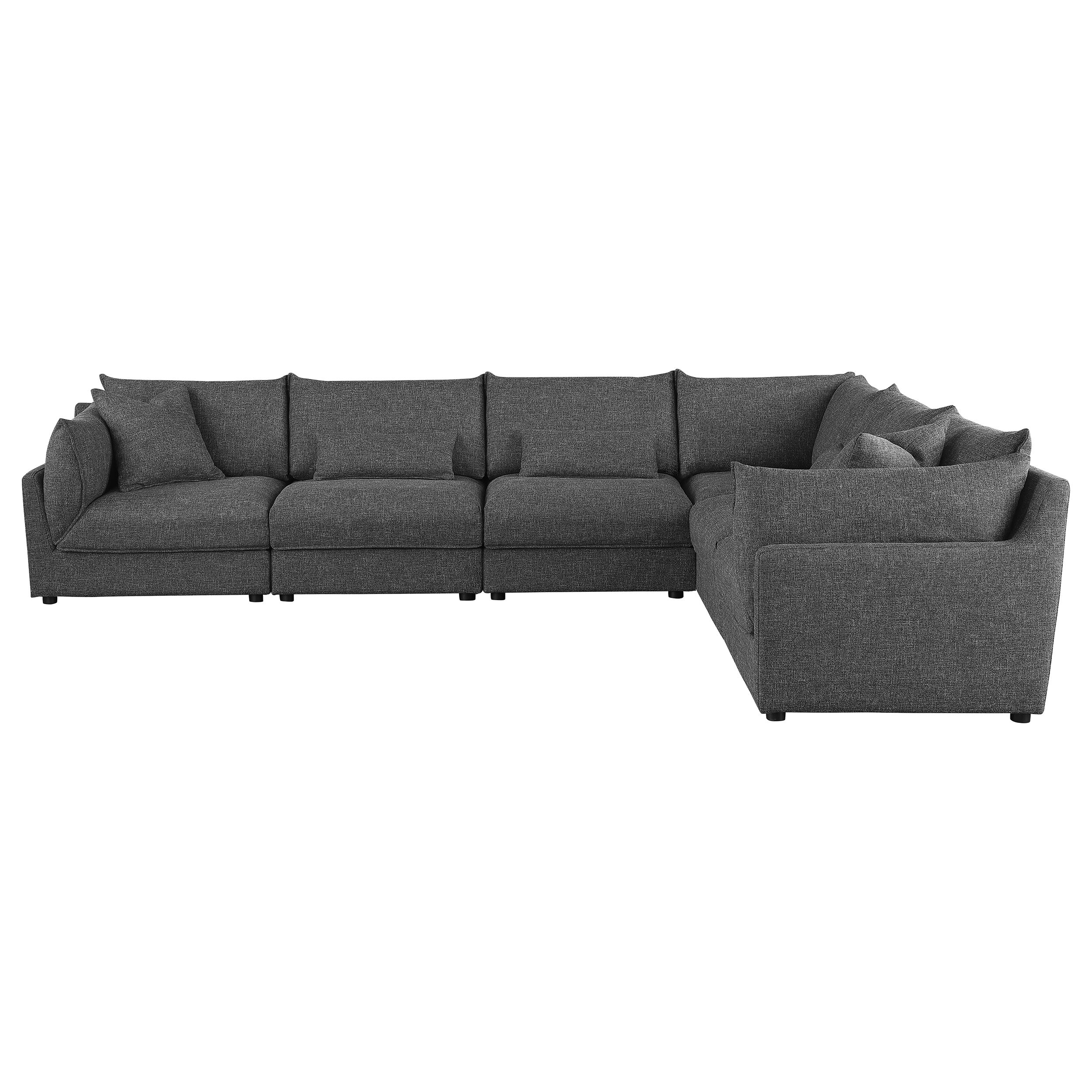 Sasha Upholstered Modular Sectional Barely
