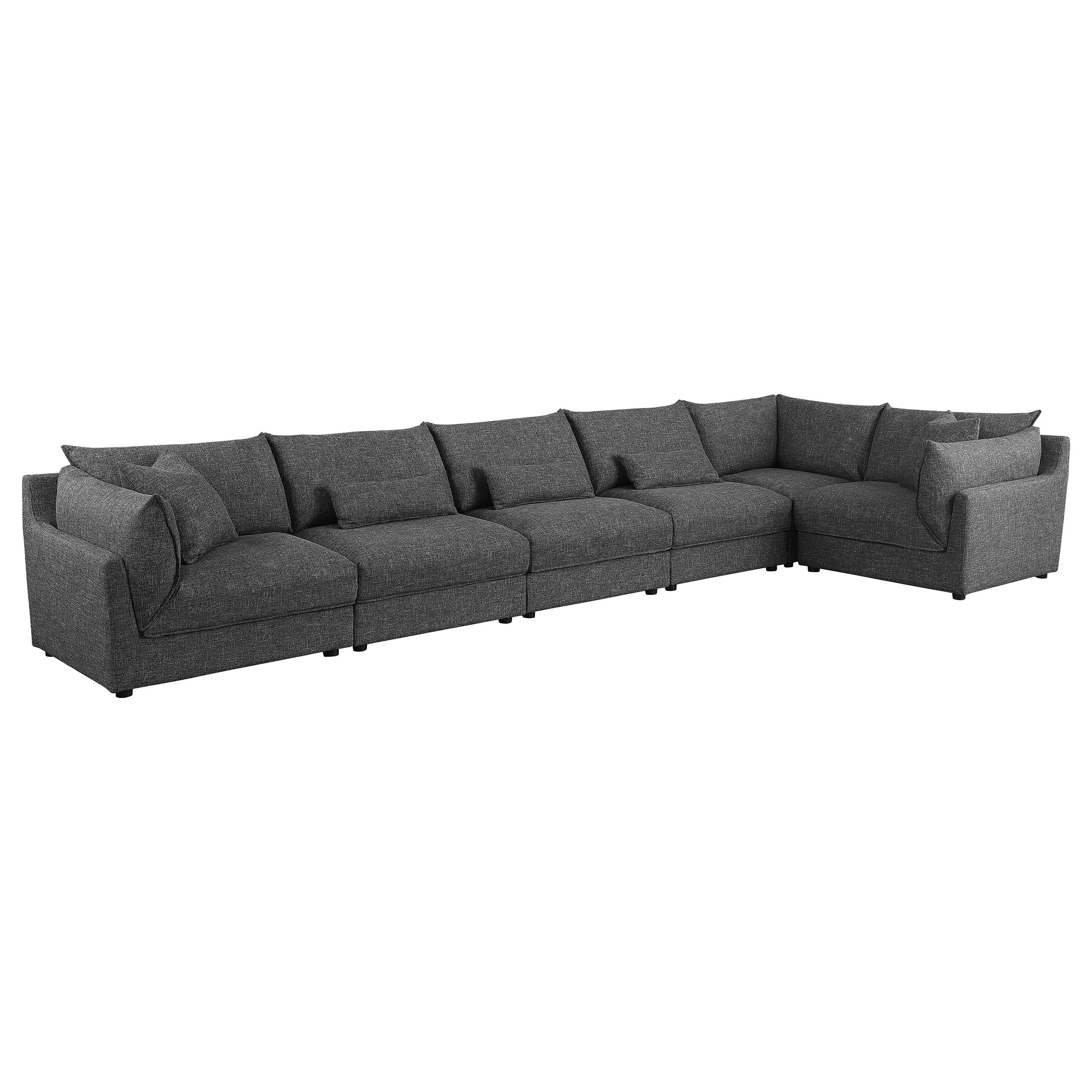 Sasha Upholstered Modular Sectional Barely