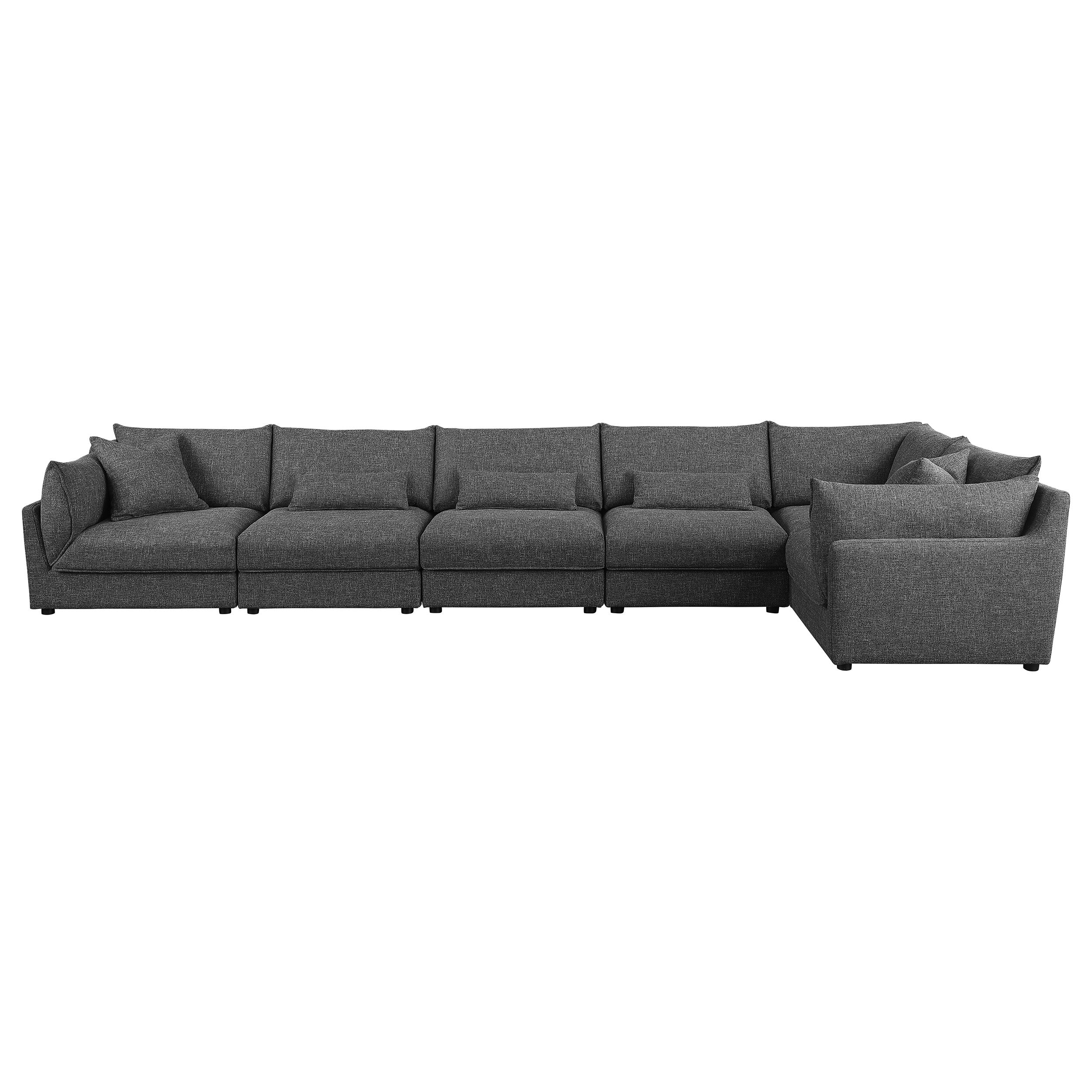 Sasha Upholstered Modular Sectional Barely