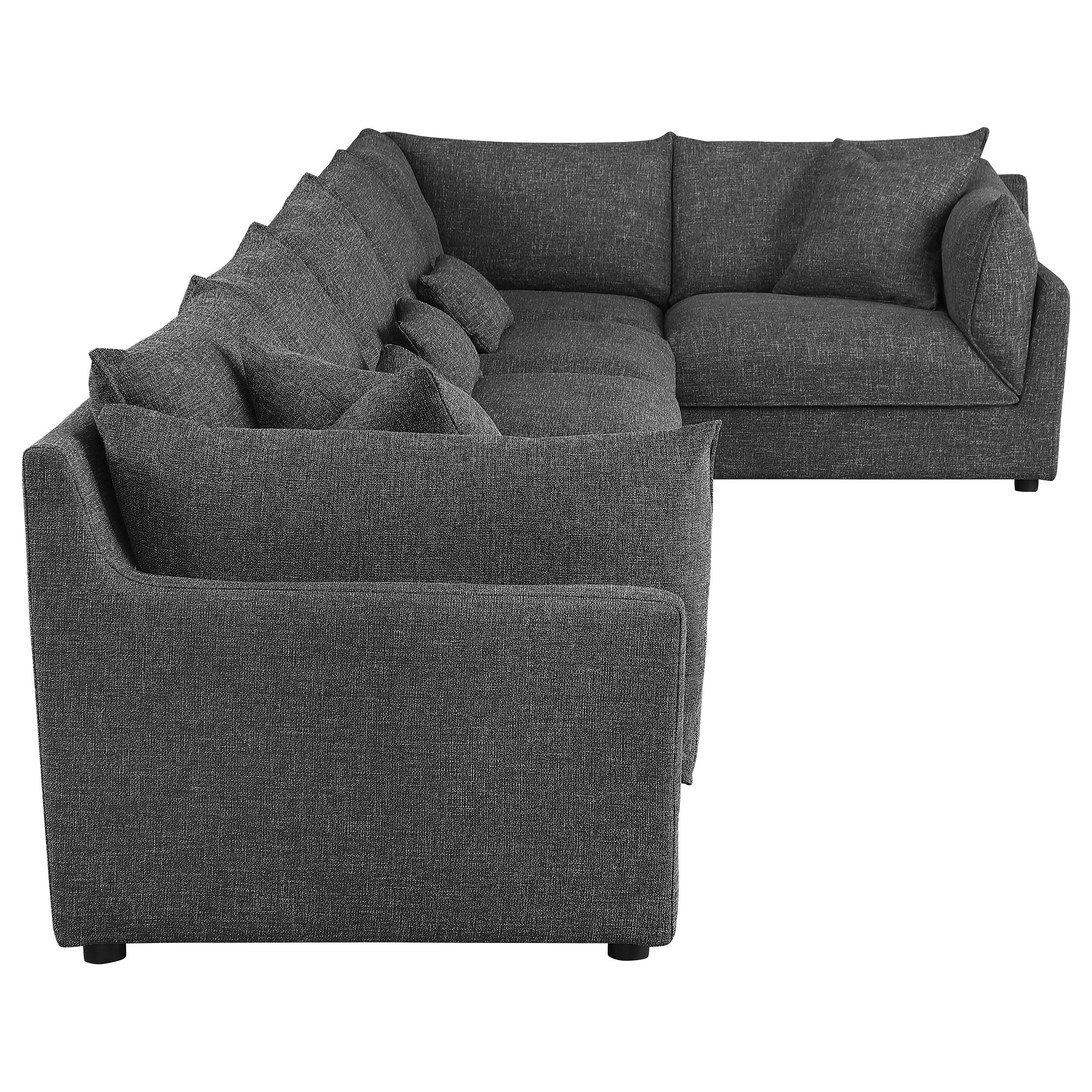 Sasha Upholstered Modular Sectional Barely