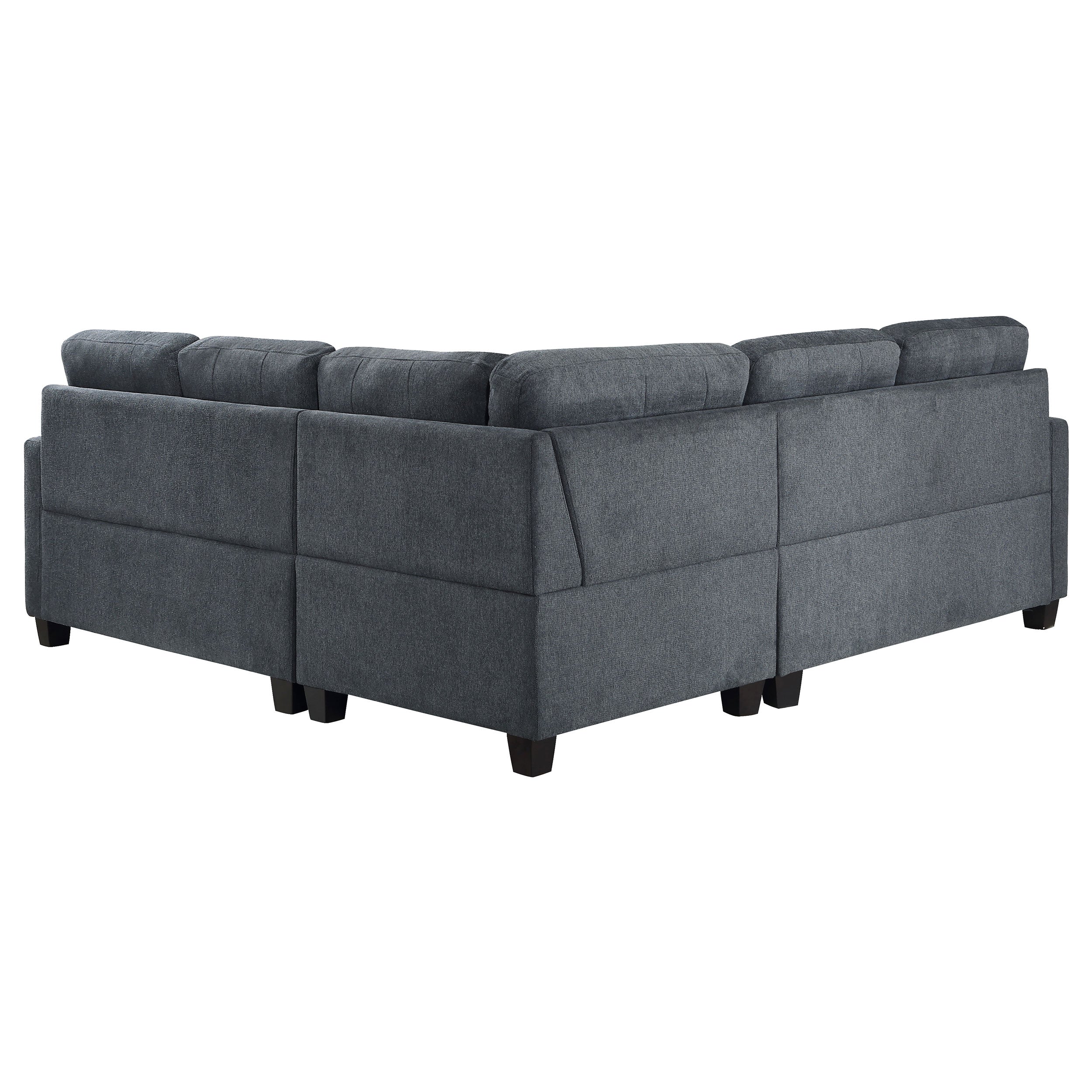 Georgina Upholstered Modular Sectional Steel