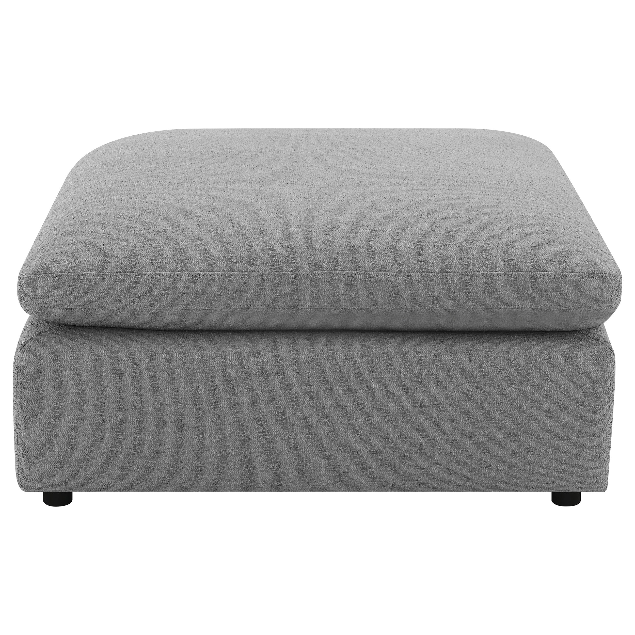 Raleigh Boucle Upholstered Ottoman