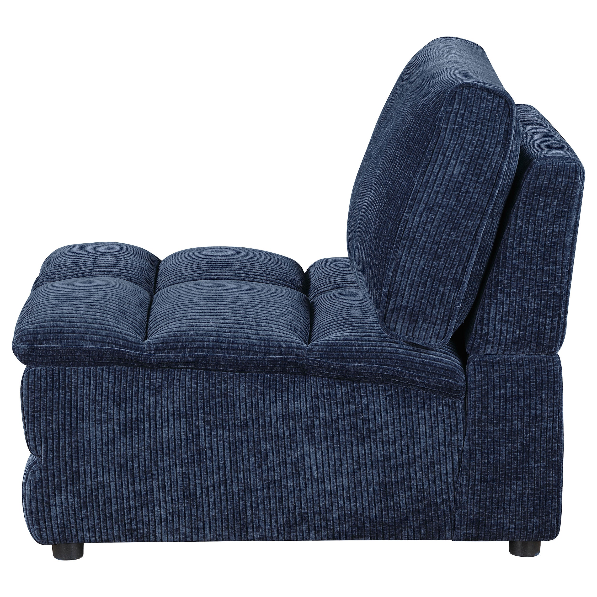 Atlantic 6-piece Upholstered Modular Sectional Sofa Blue