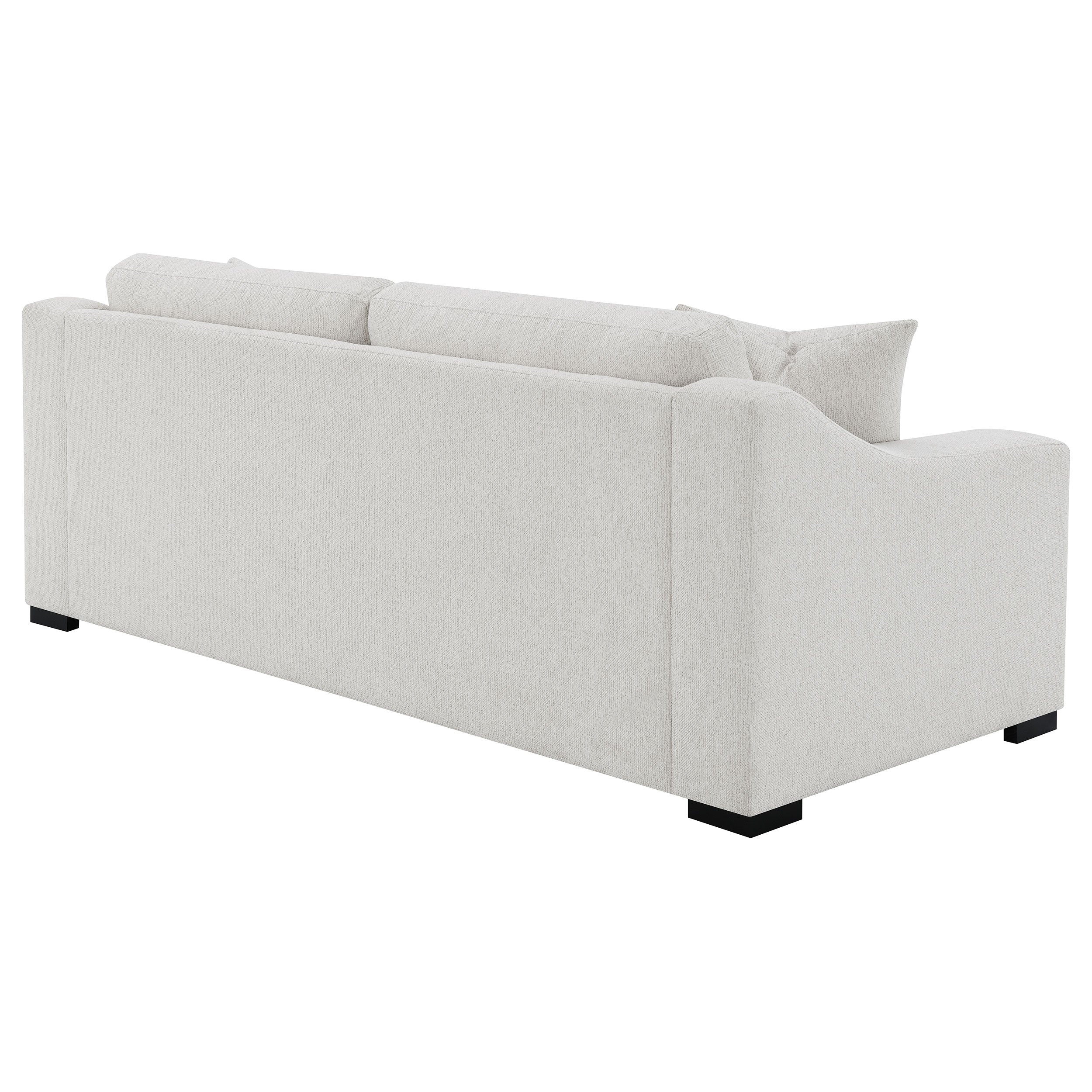 Ashlyn Upholstered Sloped Arm Sofa Set