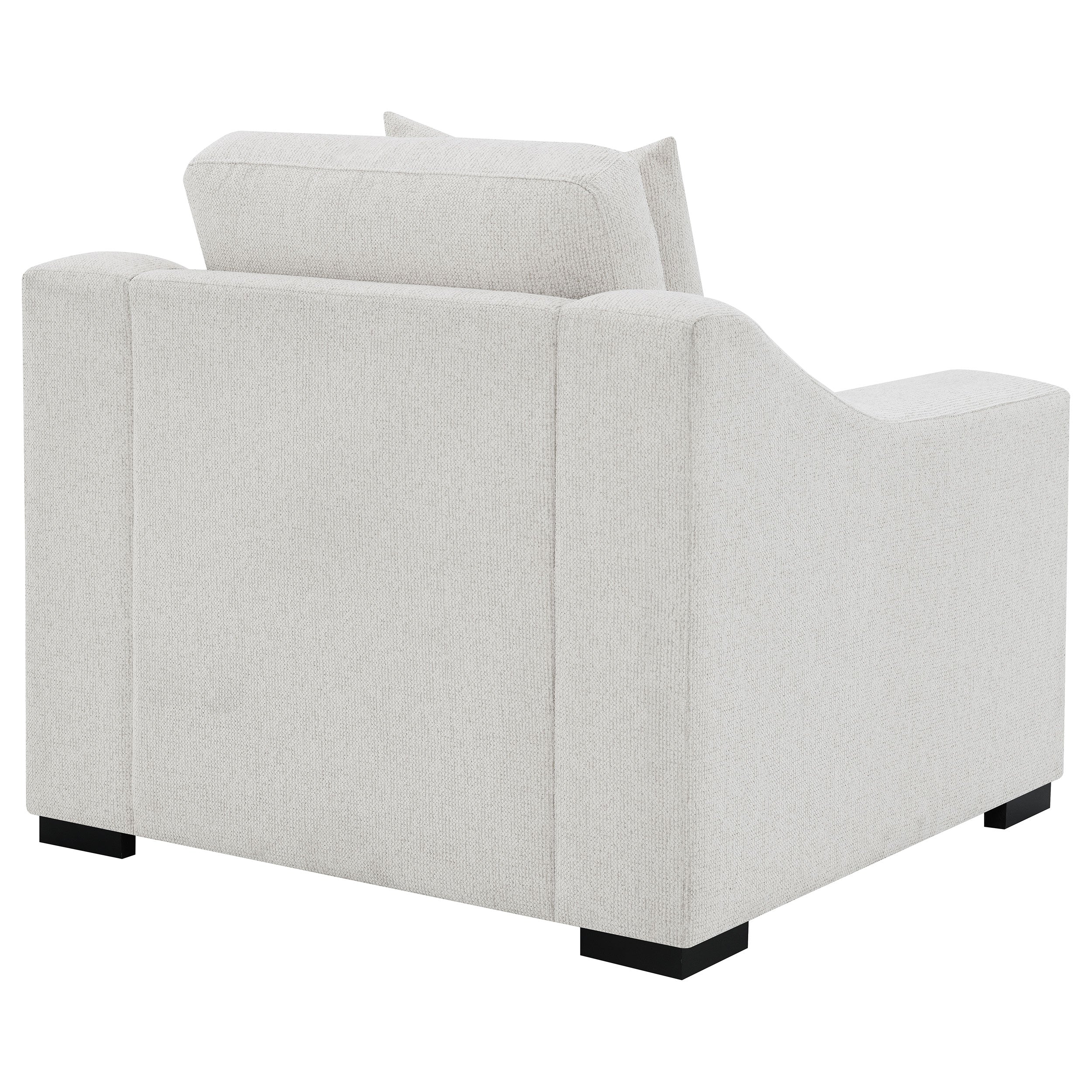 Ashlyn Upholstered Sloped Arm Sofa Set