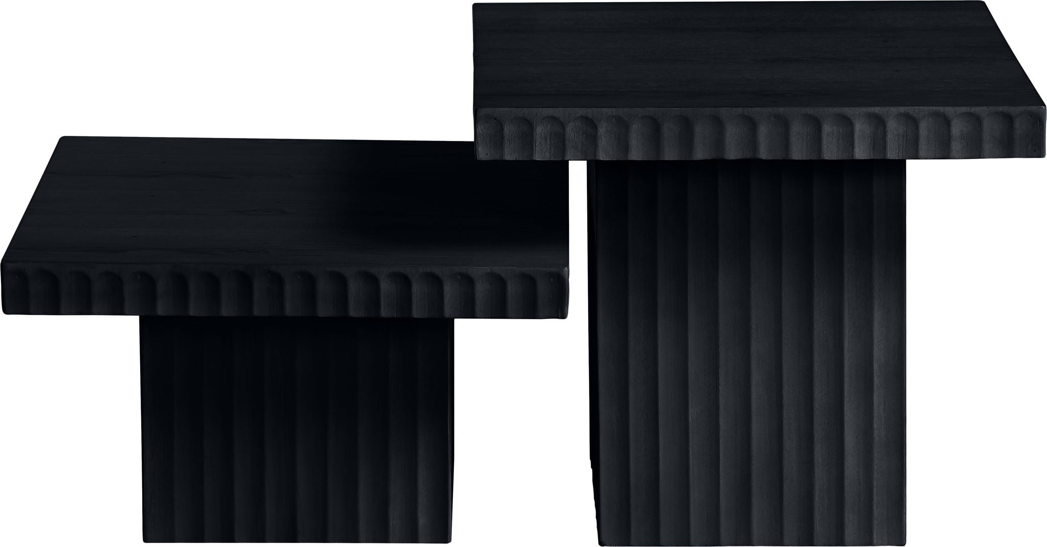 Spencer - Oak Veneer 2 Piece Coffee Table