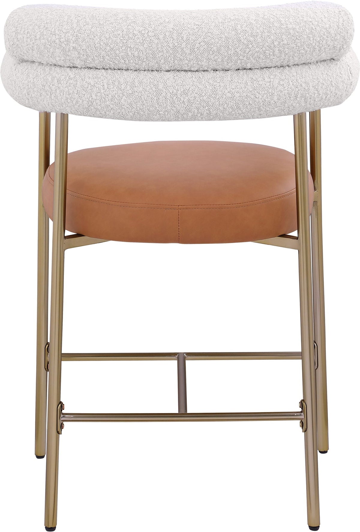 Blake - Counter Stool (Set of 2) with Bronze Legs