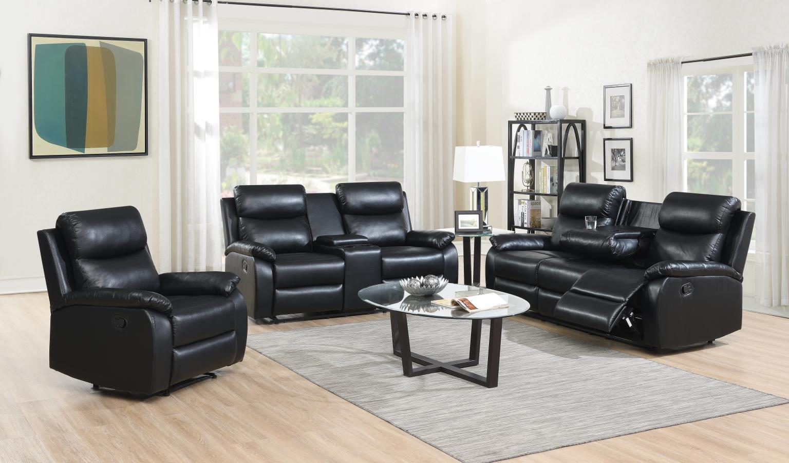 U184 Black Motion Chair — 34-Inch Wide