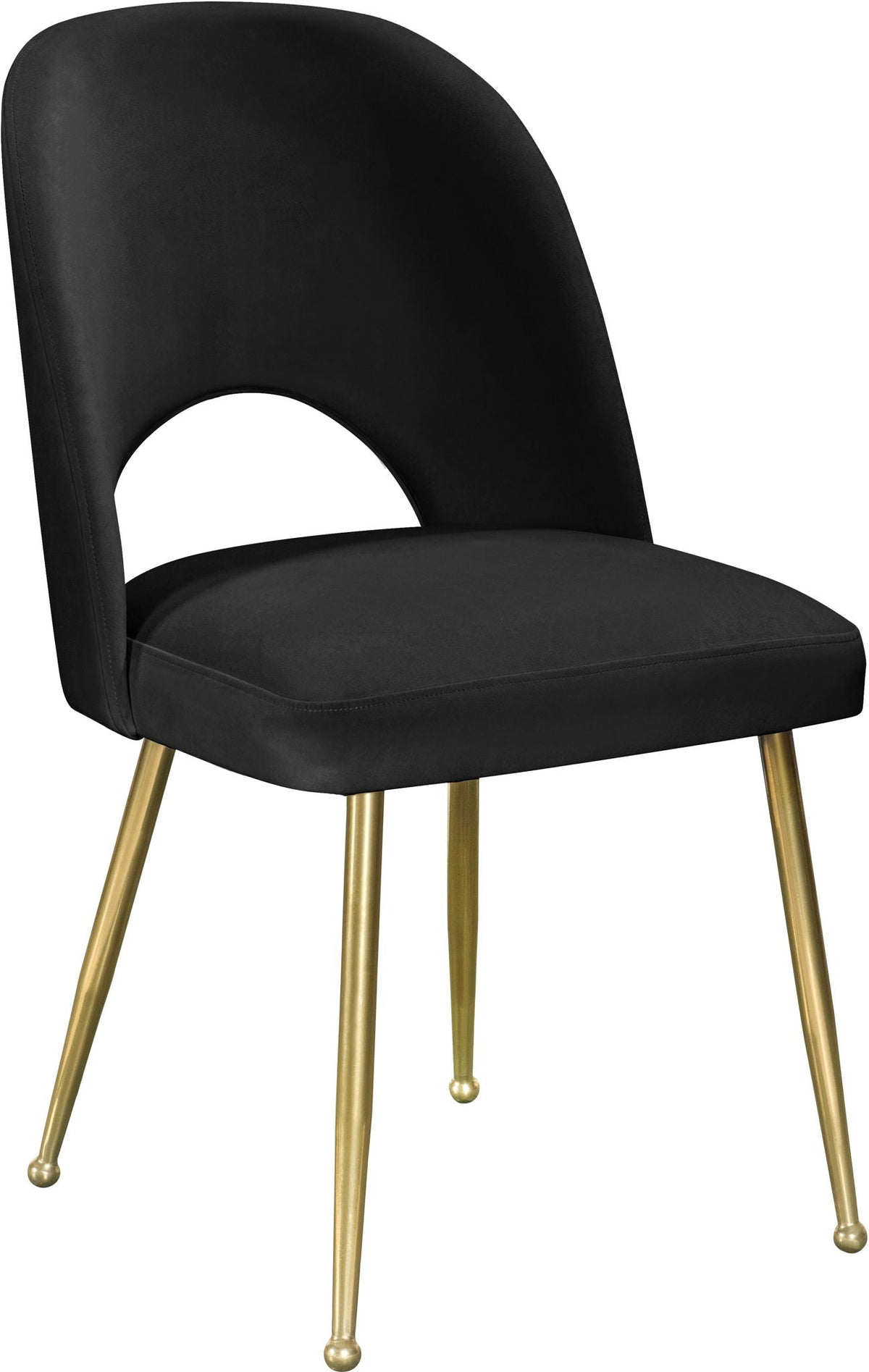 Logan - Dining Chair (Set of 2) with Gold Legs