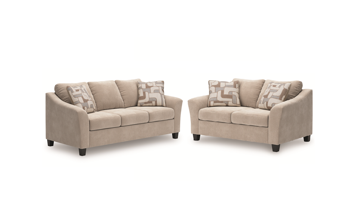 Ashley 598-03 Sofa & Loveseat Set — 92" Sofa & 68" Loveseat