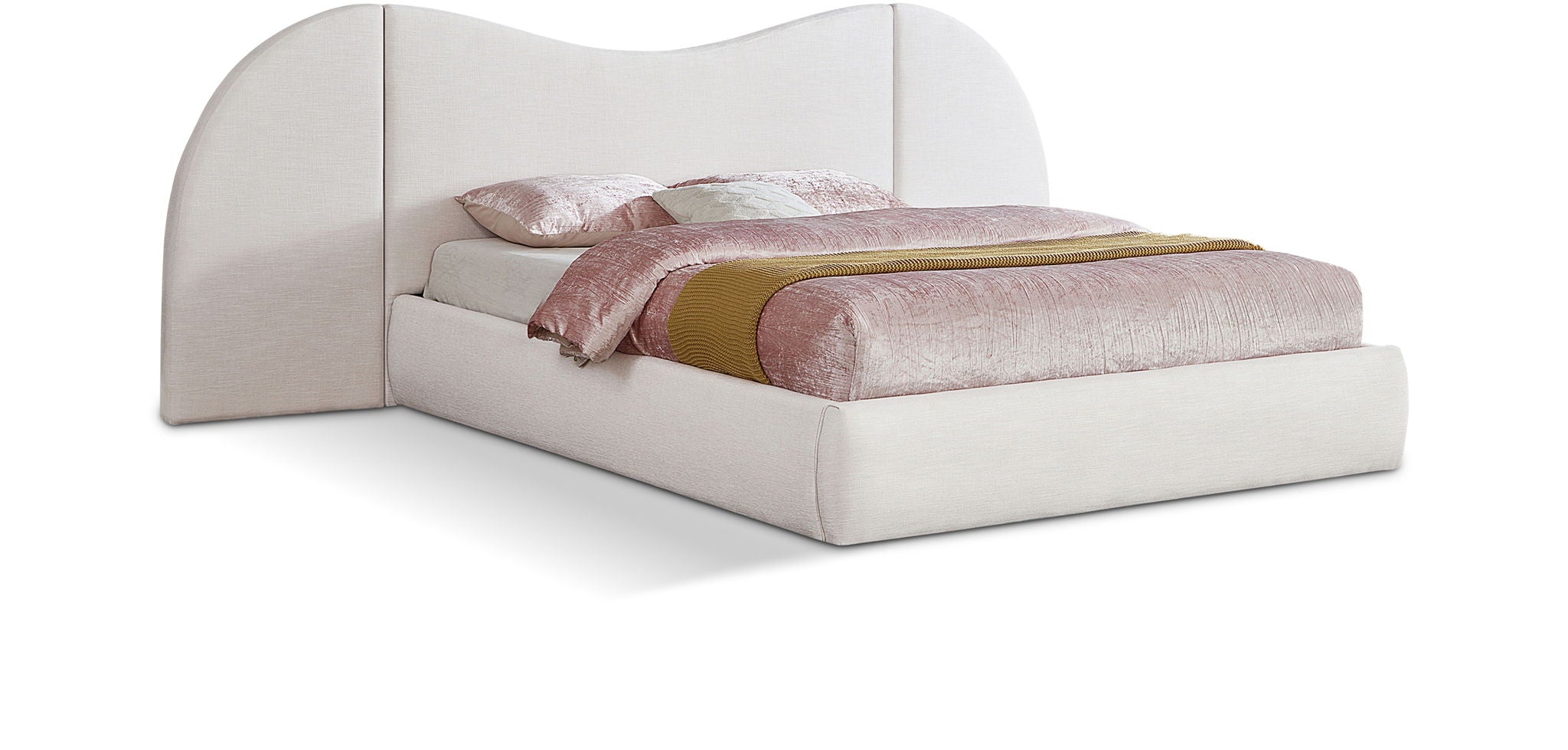 Everest - Linen Fabric Bed