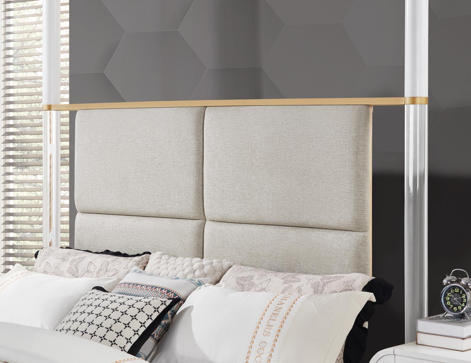 B093 Canopy Bed — 87-Inch Wide