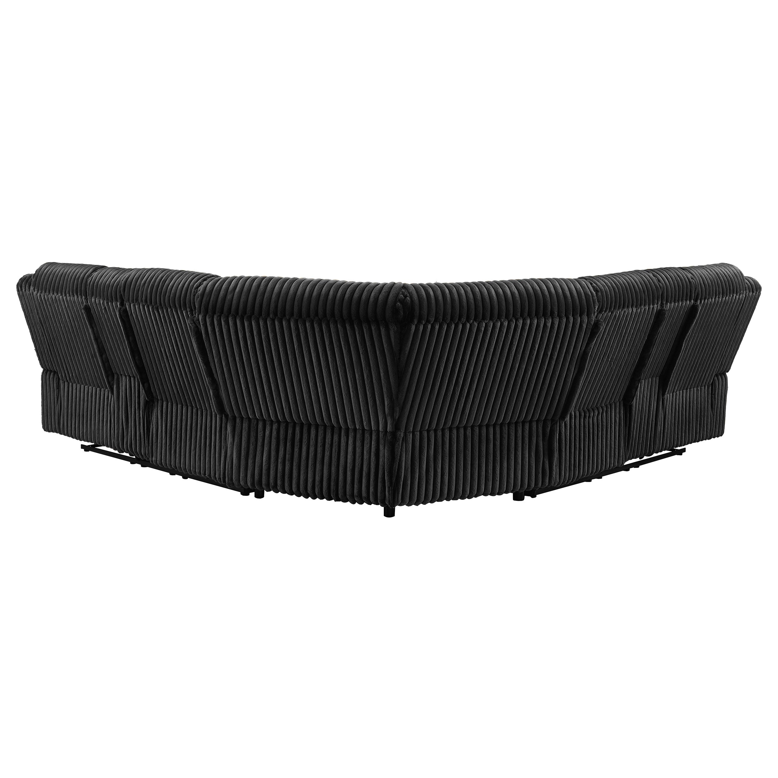 Atkinson Upholstered Reclining Sectional Sofa