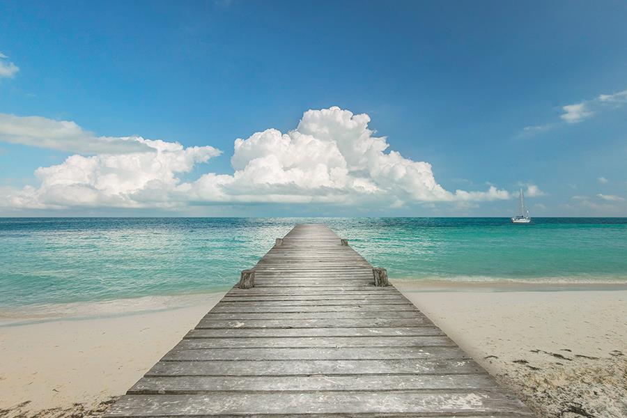 Infinity Pier By Danita Delimont Giclee Canvas